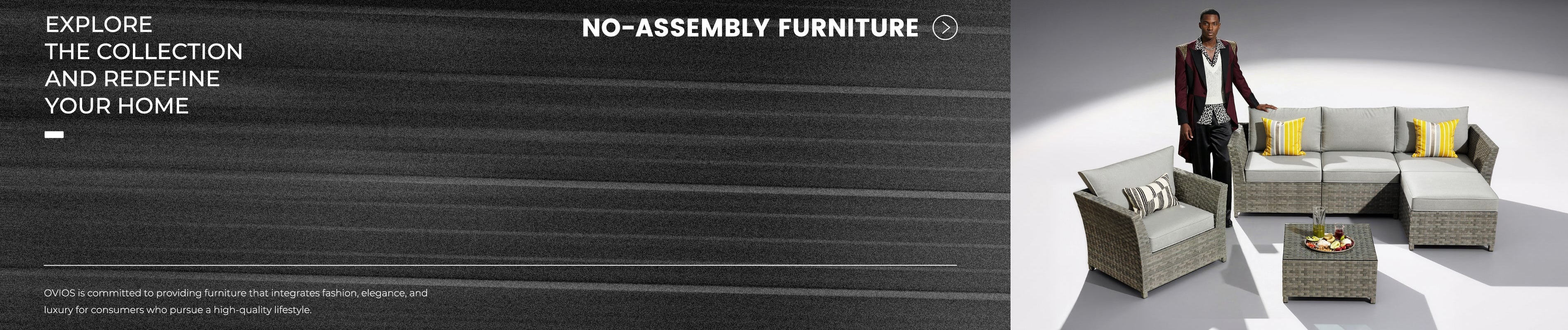 No Assembly Outdoor furniture