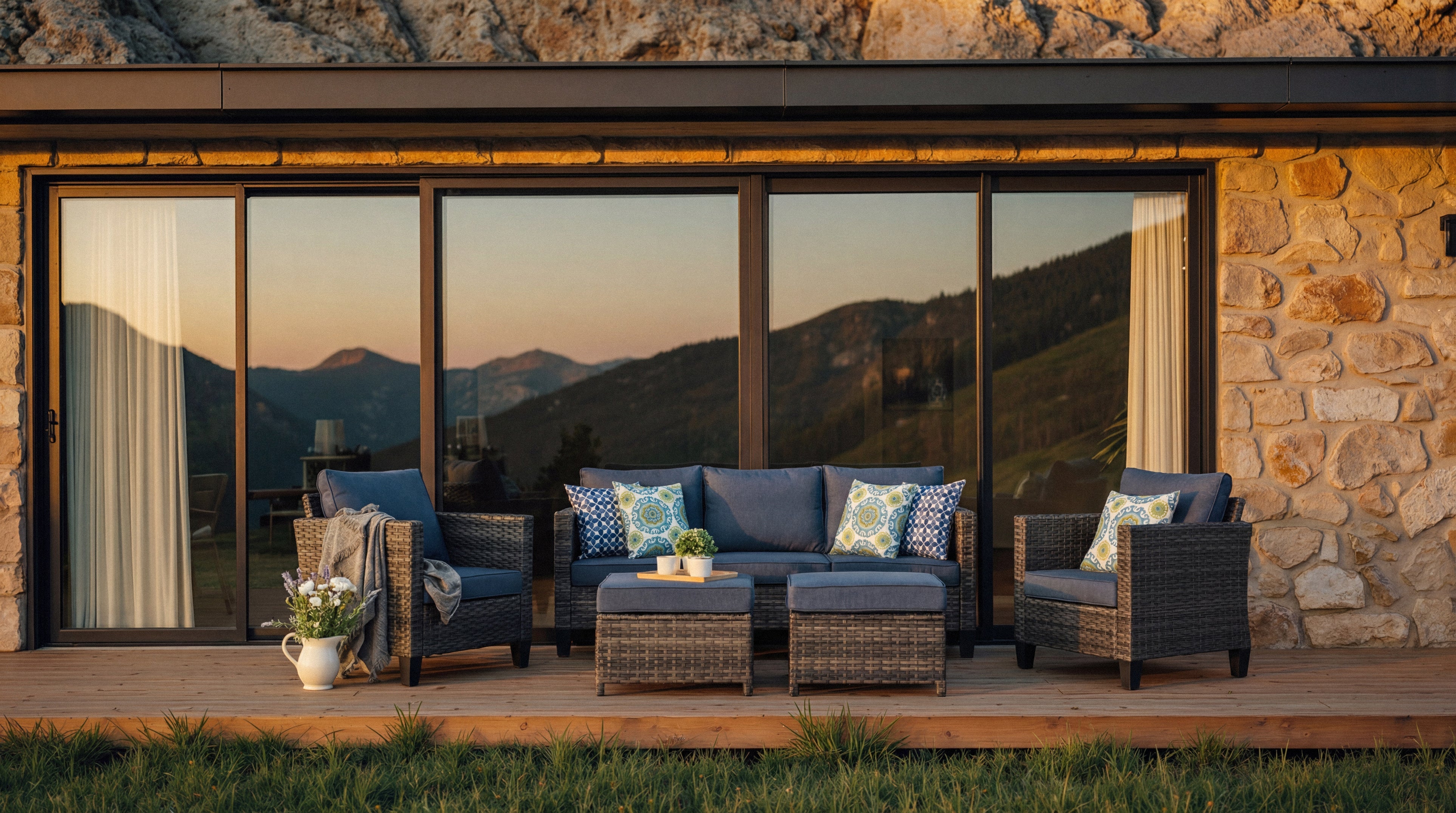 Ovios TBS Series - Sectional Patio Furniture