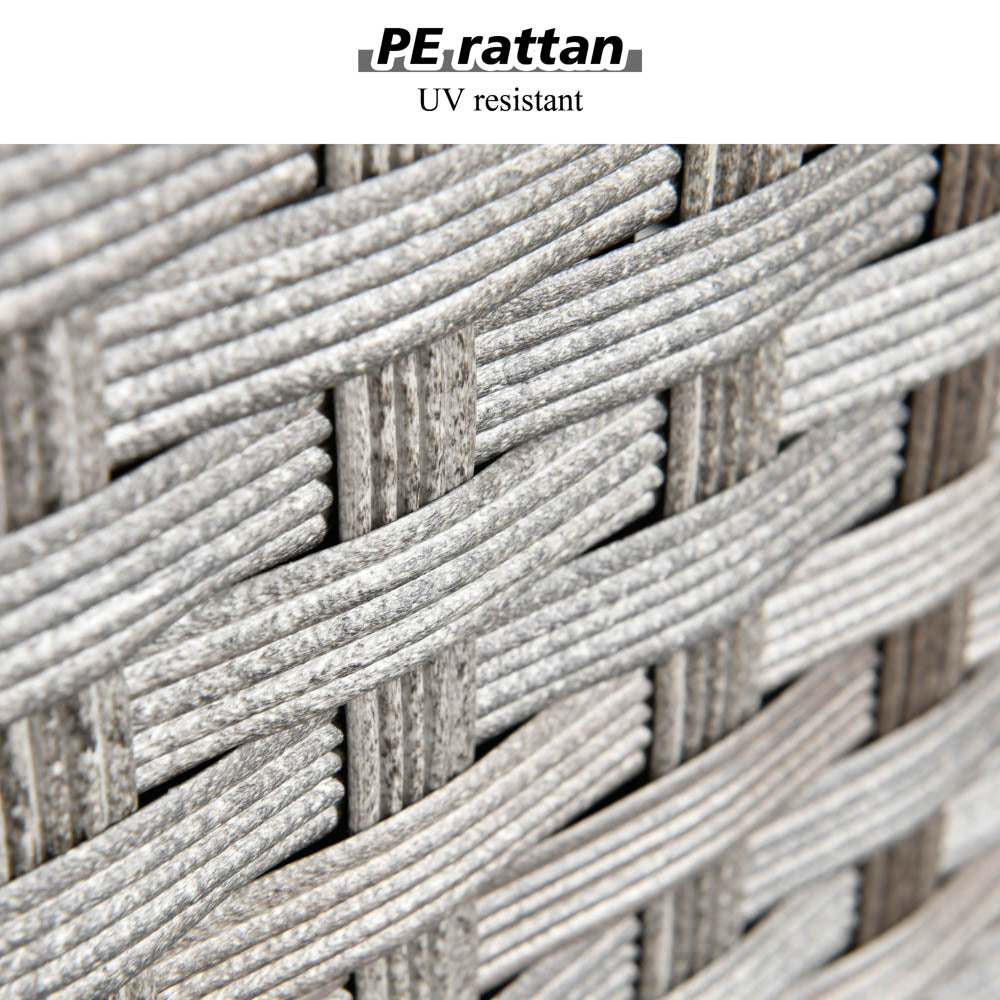 OVIOS Rocking Chair Outdoor Table and Chairs matching BBR broad handrails series