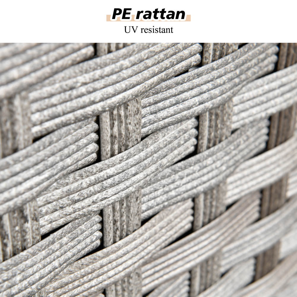 OVIOS Rocking Chair Outdoor Table and Chairs matching BBR broad handrails series