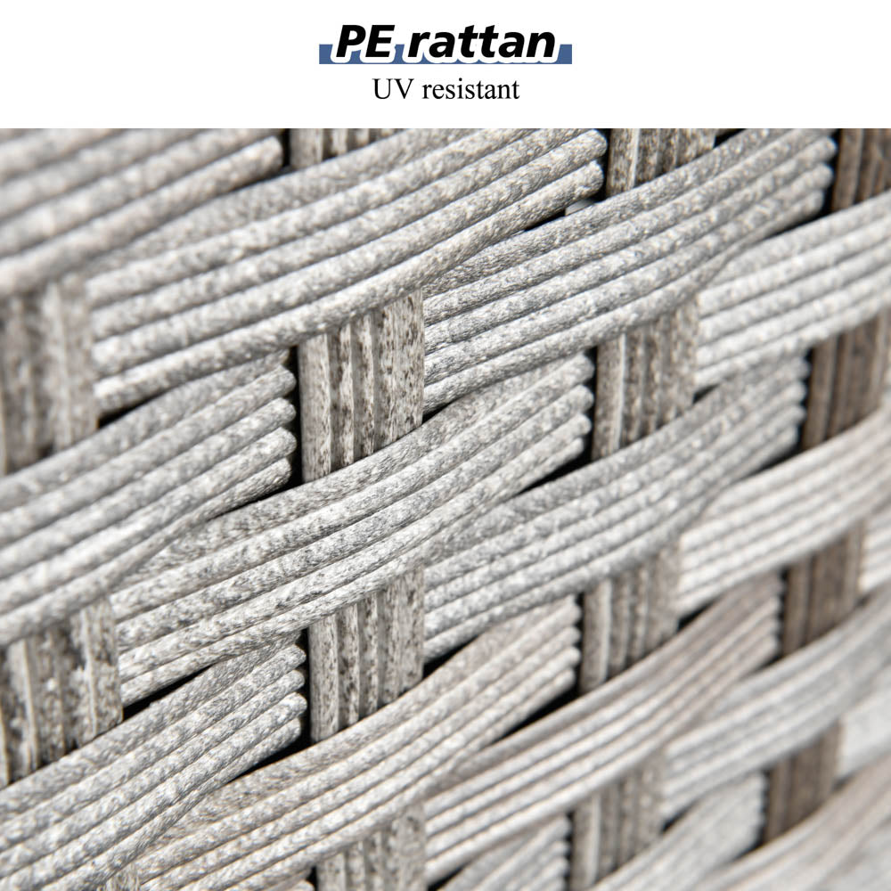 OVIOS Rocking Chair Outdoor Table and Chairs matching BBR broad handrails series