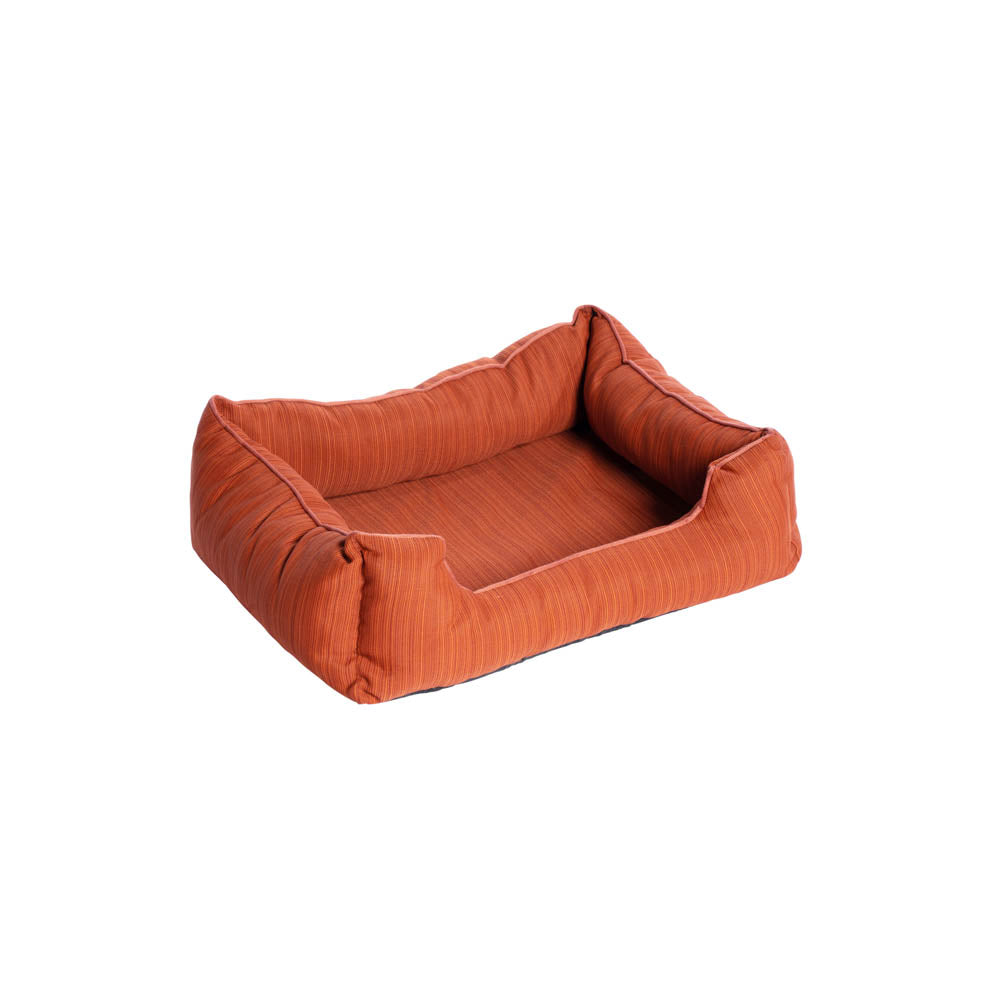 Ovios Orthopedic Supportive 3-Size Dog Bed with Olefin Fabric and Non-slip Bottom, Dog-Friendly