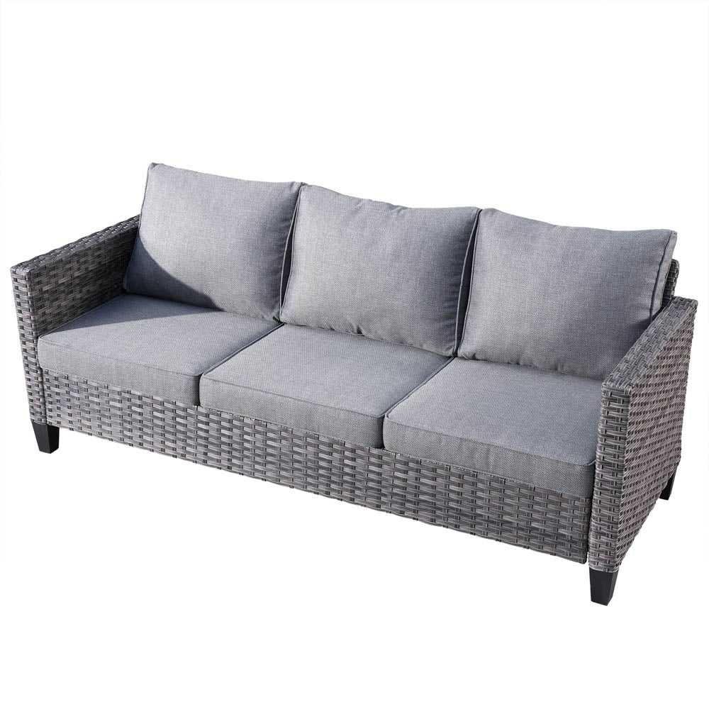 Ovios Patio Conversation Set New Vultros 6-Piece High Back with Cushions