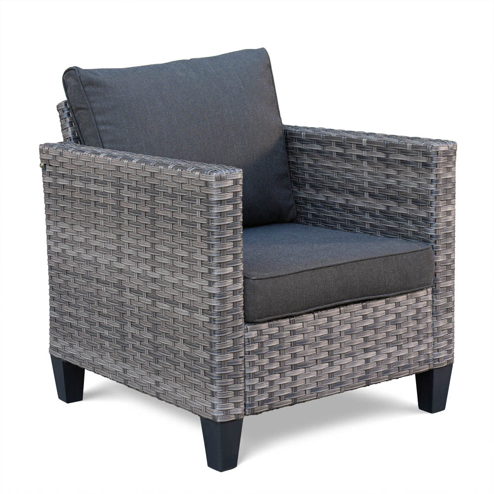 Ovios Patio Conversation Set New Vultros 6-Piece High Back with Cushions