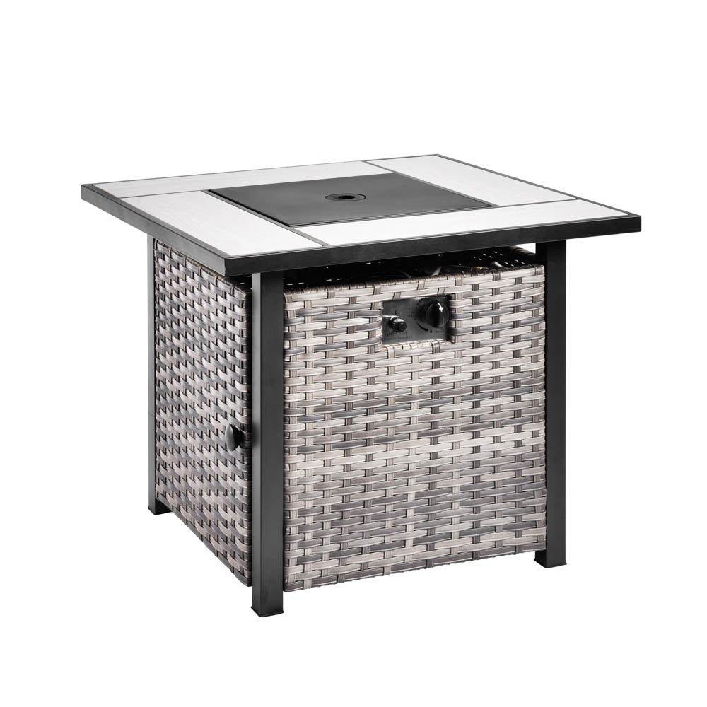 Ovios Patio Conversation Set 6-Piece with 30'' Fire Pit Table and Vultros Set