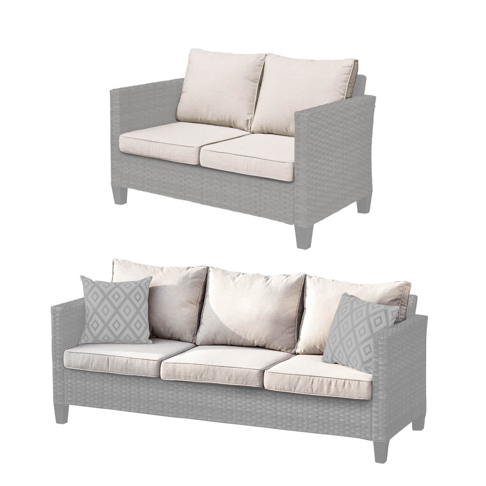 OVIOS New Vultros Series Replacement Seat, Back Cushion Cover(Refer to the Dimension in Description,Only cover)