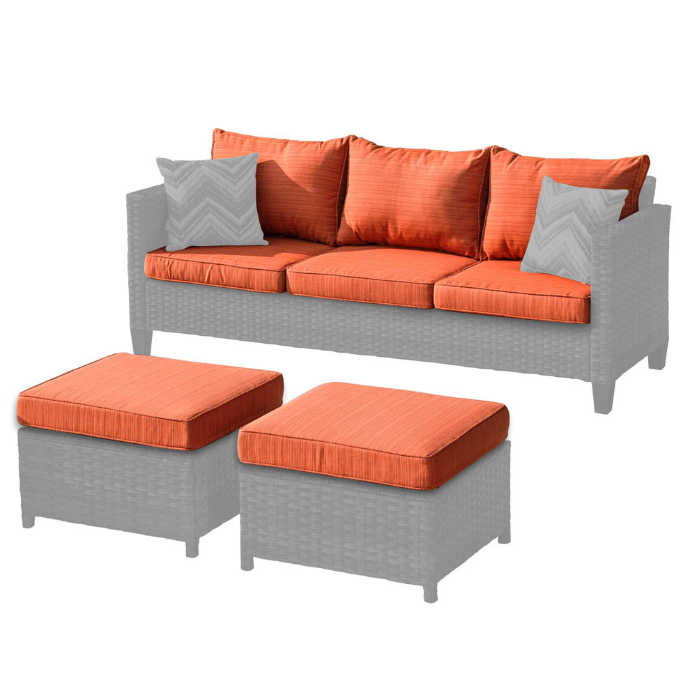 OVIOS New Vultros Series Replacement Seat, Back Cushion Cover(Refer to the Dimension in Description,Only cover)