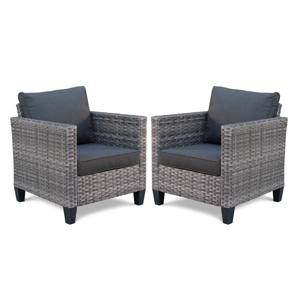 Ovios Patio Furniture Set New Vultros 7-Piece High Back with Cushions