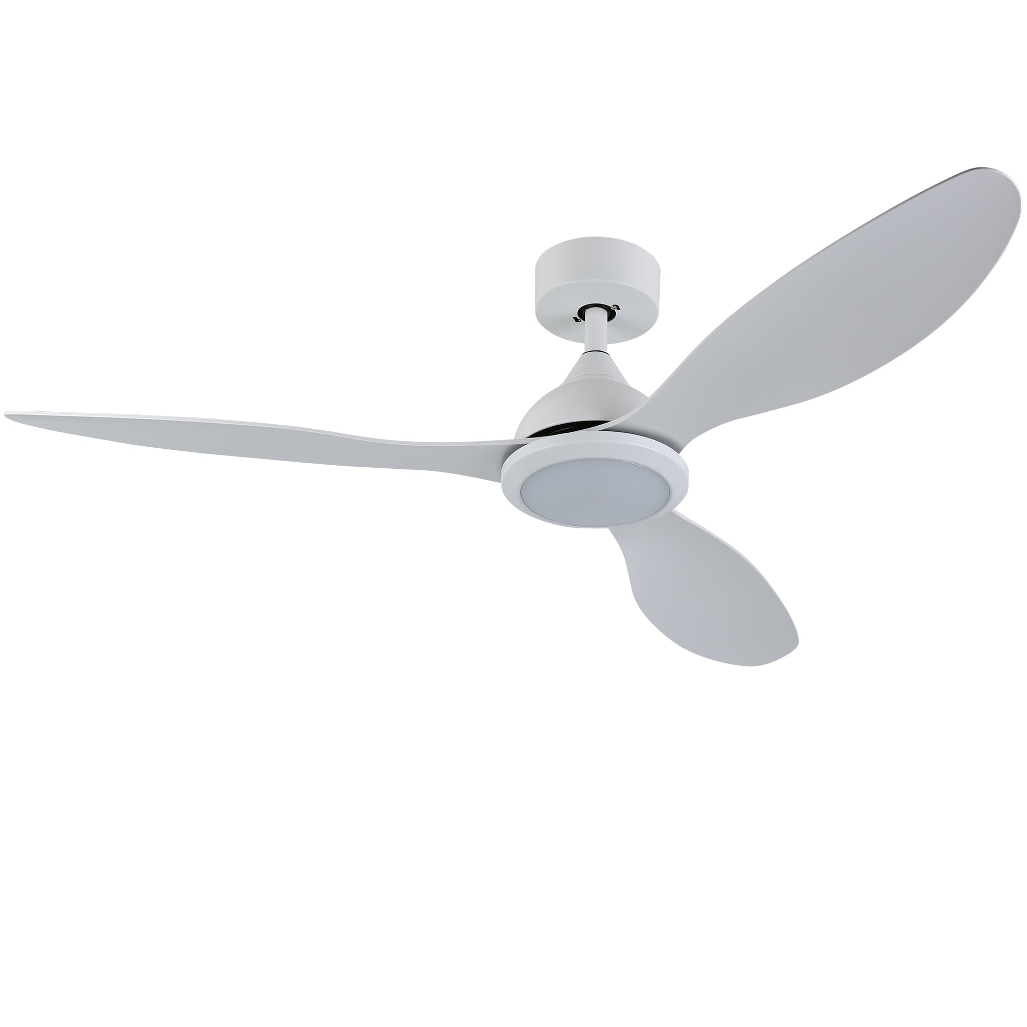 OVIOS 52‘’ Remote Control Ceiling Fan Reversible 3 Blades with LED Light and 6 Wind Speeds, DC Motor