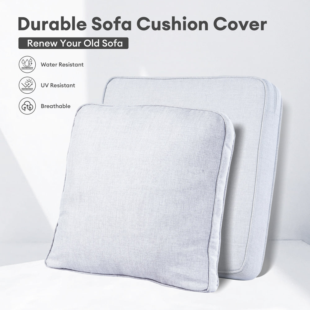Ovios Kenard Series Replacement Seat, Back Cushion Cover(Refer to the Dimension in Description,Only cover)