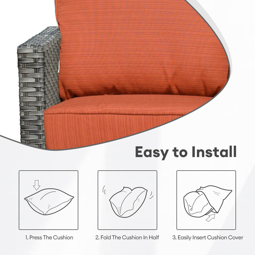 OVIOS New Vultros Series Replacement Seat, Back Cushion Cover(Refer to the Dimension in Description,Only cover)