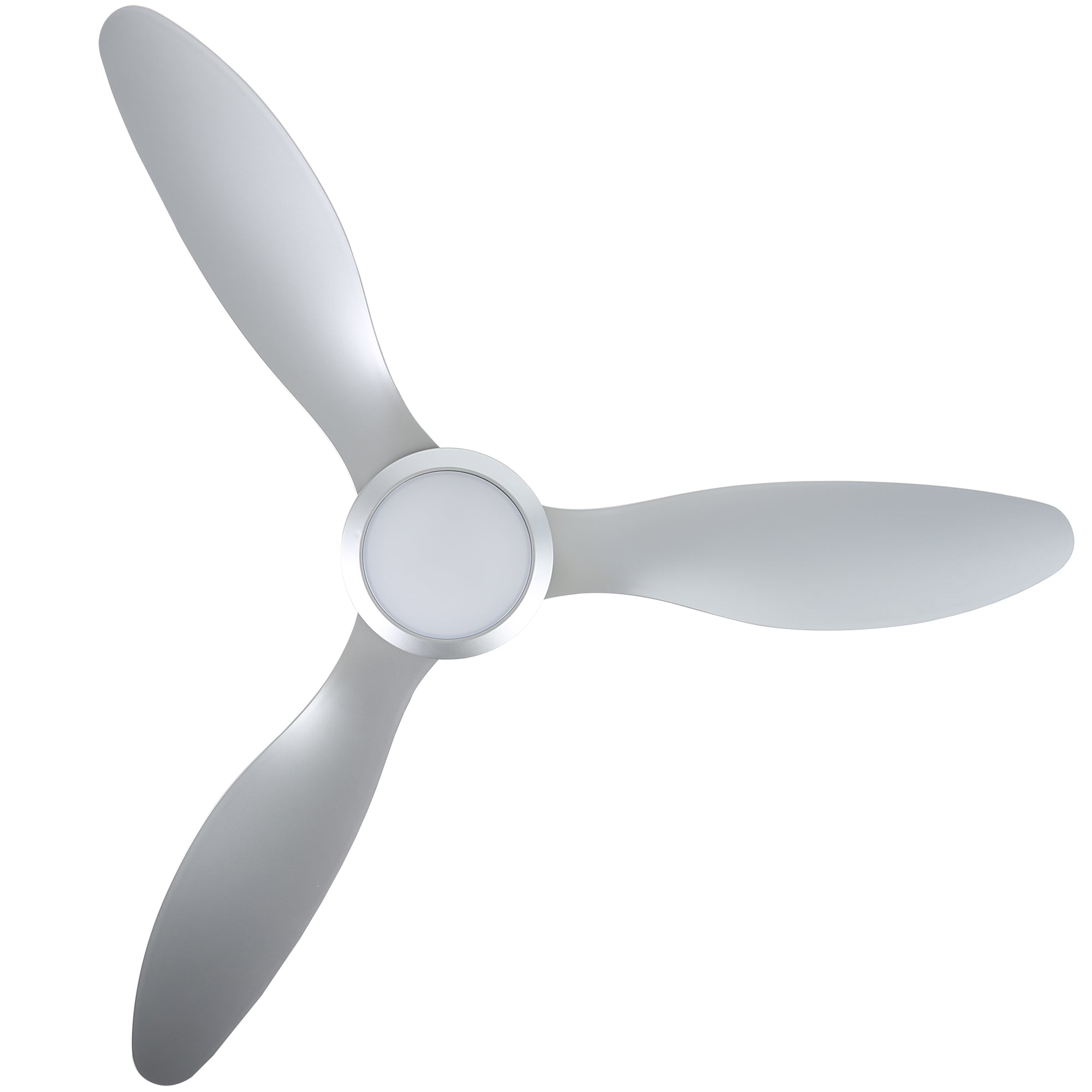 OVIOS 52‘’ Remote Control Ceiling Fan Reversible 3 Blades with LED Light and 6 Wind Speeds, DC Motor