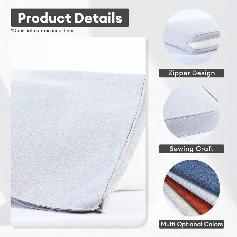 OVIOS New Vultros Series Replacement Seat, Back Cushion Cover(Refer to the Dimension in Description,Only cover)