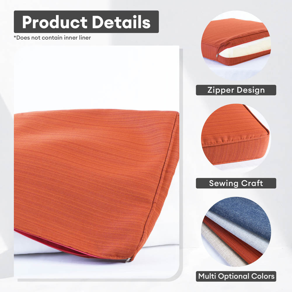 OVIOS New Vultros Series Replacement Seat, Back Cushion Cover(Refer to the Dimension in Description,Only cover)