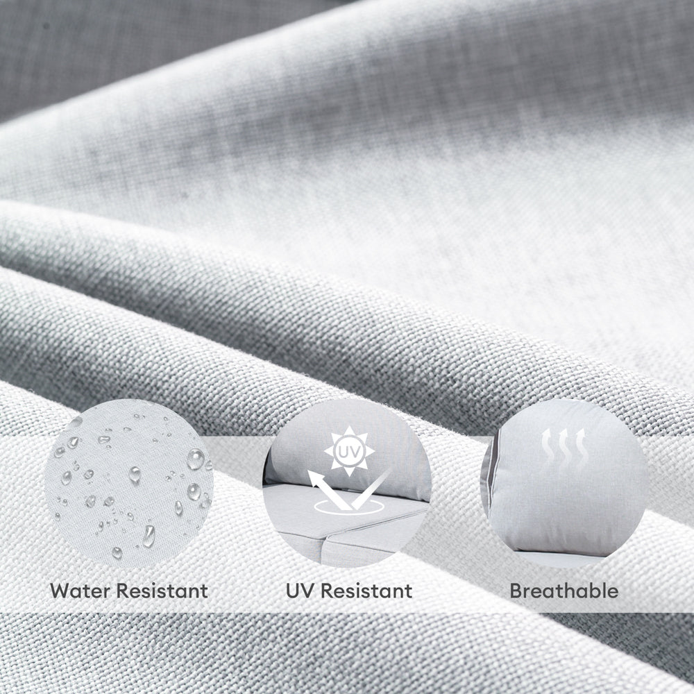 Ovios Kenard Series Replacement Seat, Back Cushion Cover(Refer to the Dimension in Description,Only cover)