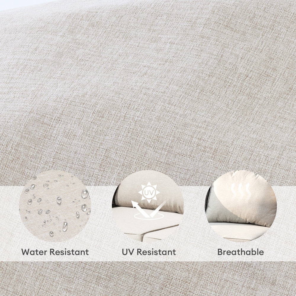 Ovios Kenard Series Replacement Seat, Back Cushion Cover(Refer to the Dimension in Description,Only cover)