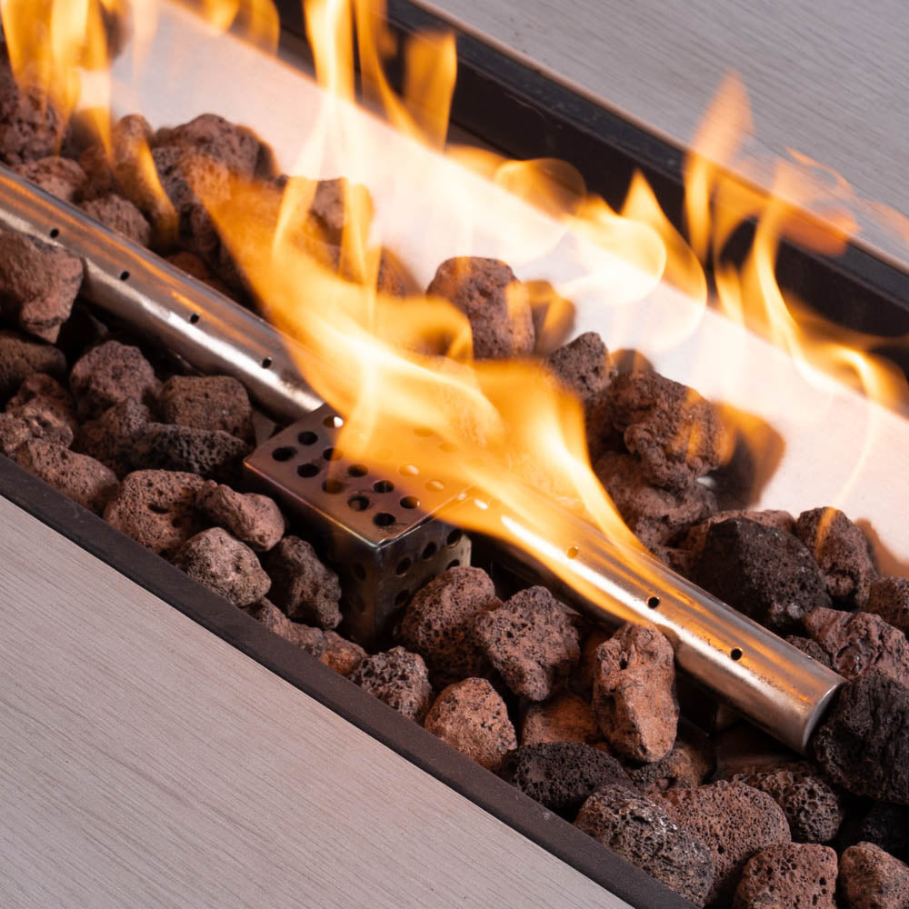 Ovios 42'' Rectangle Propane Fire Pit Table for BBR/BRS Series