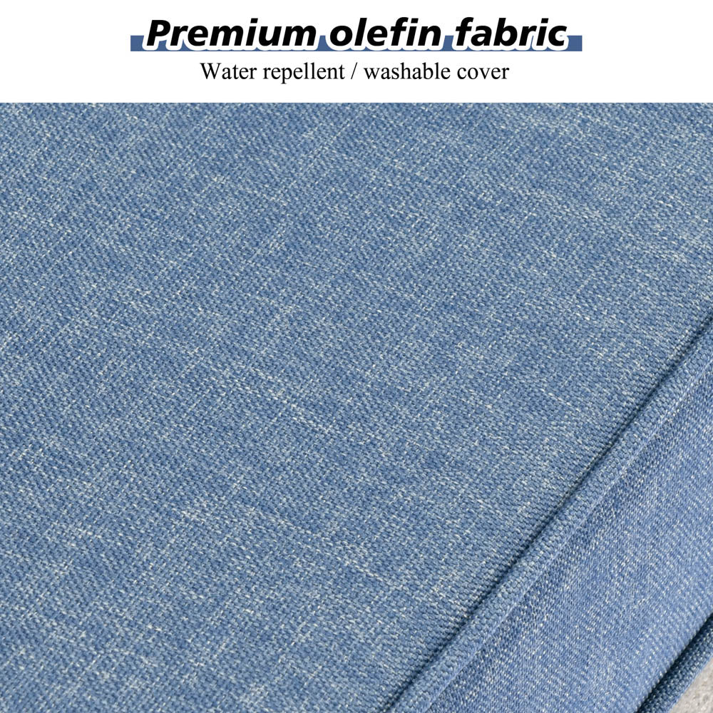 OVIOS Rocking Chair Outdoor Table and Chairs matching BBR broad handrails series