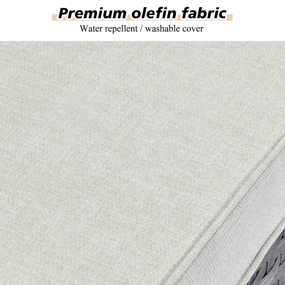 OVIOS Rocking Chair Outdoor Table and Chairs matching BBR broad handrails series