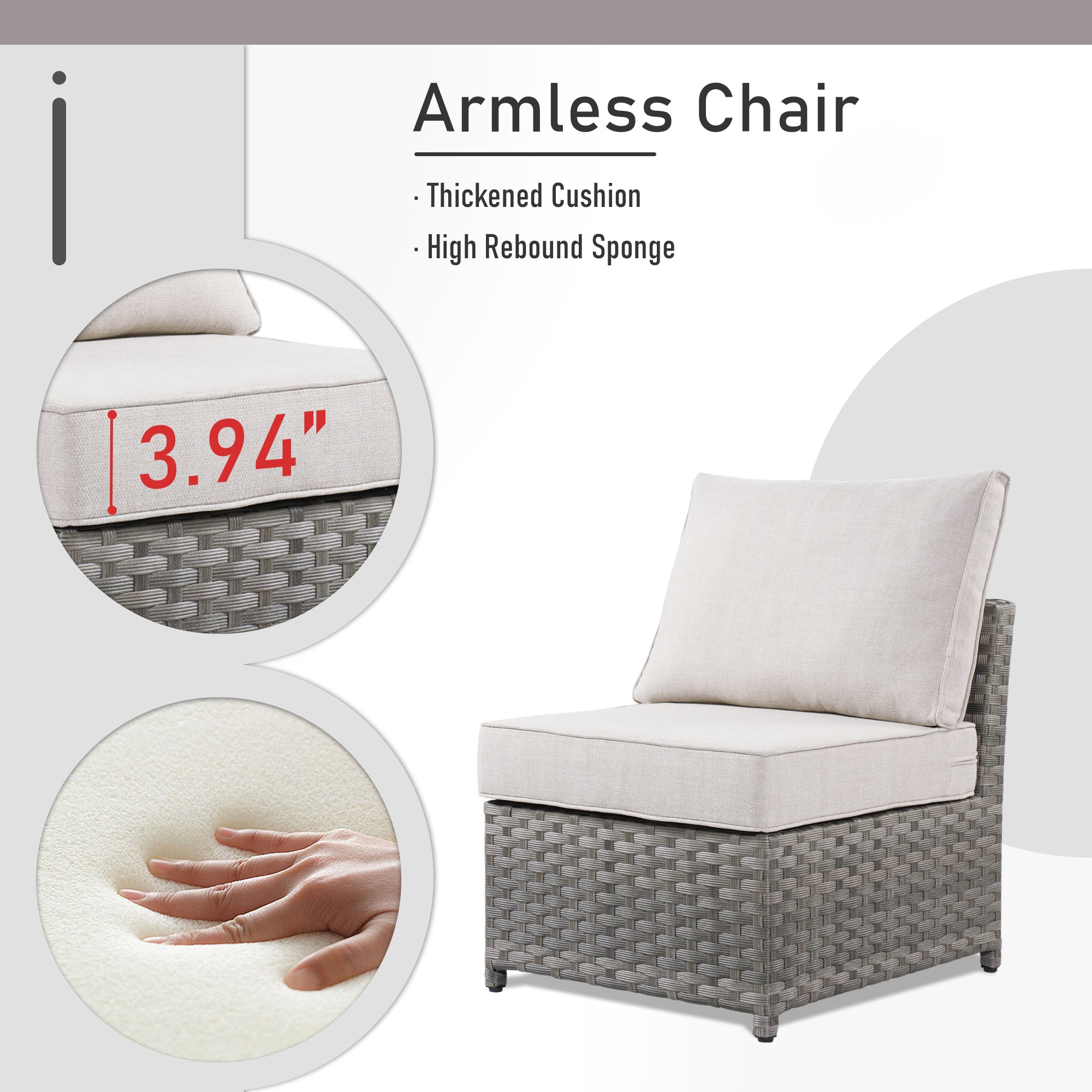 OVIOS Patio Furniture Set 10-Piece include 42"Fire Pit Table,New Rimaru Series