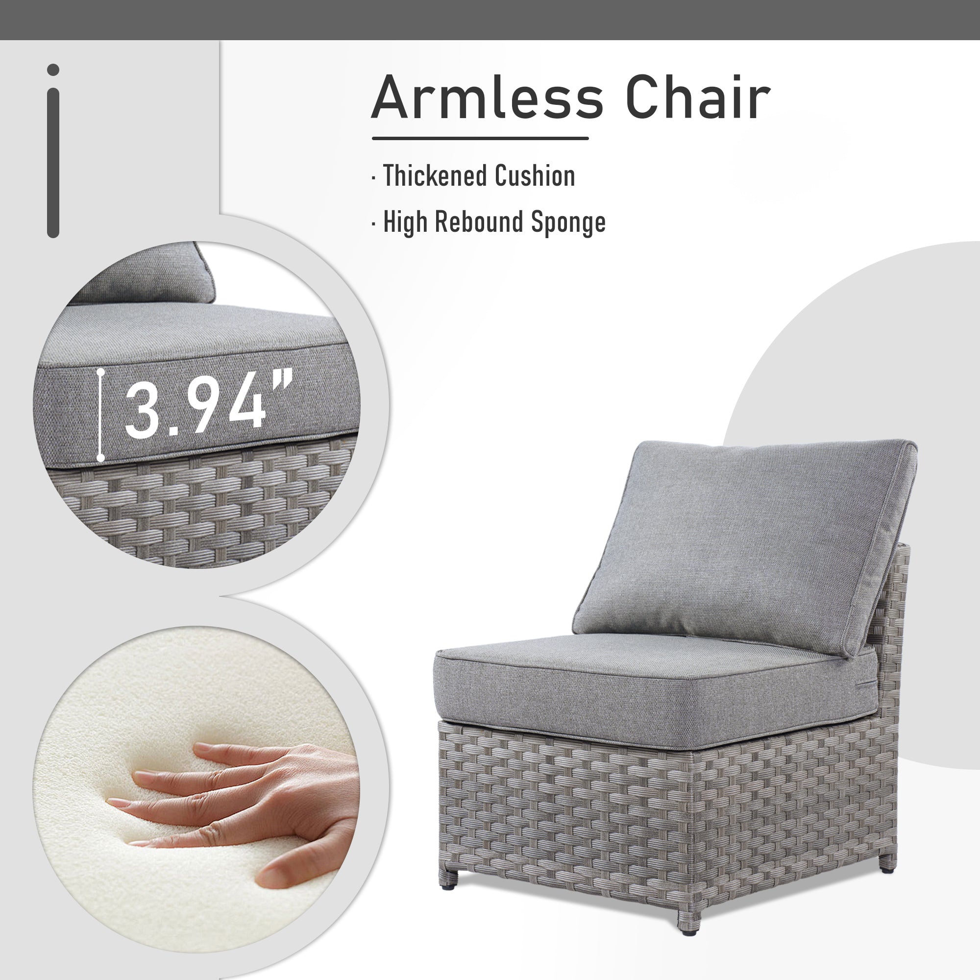 OVIOS Patio Furniture Set 10-Piece include 42"Fire Pit Table,New Rimaru Series