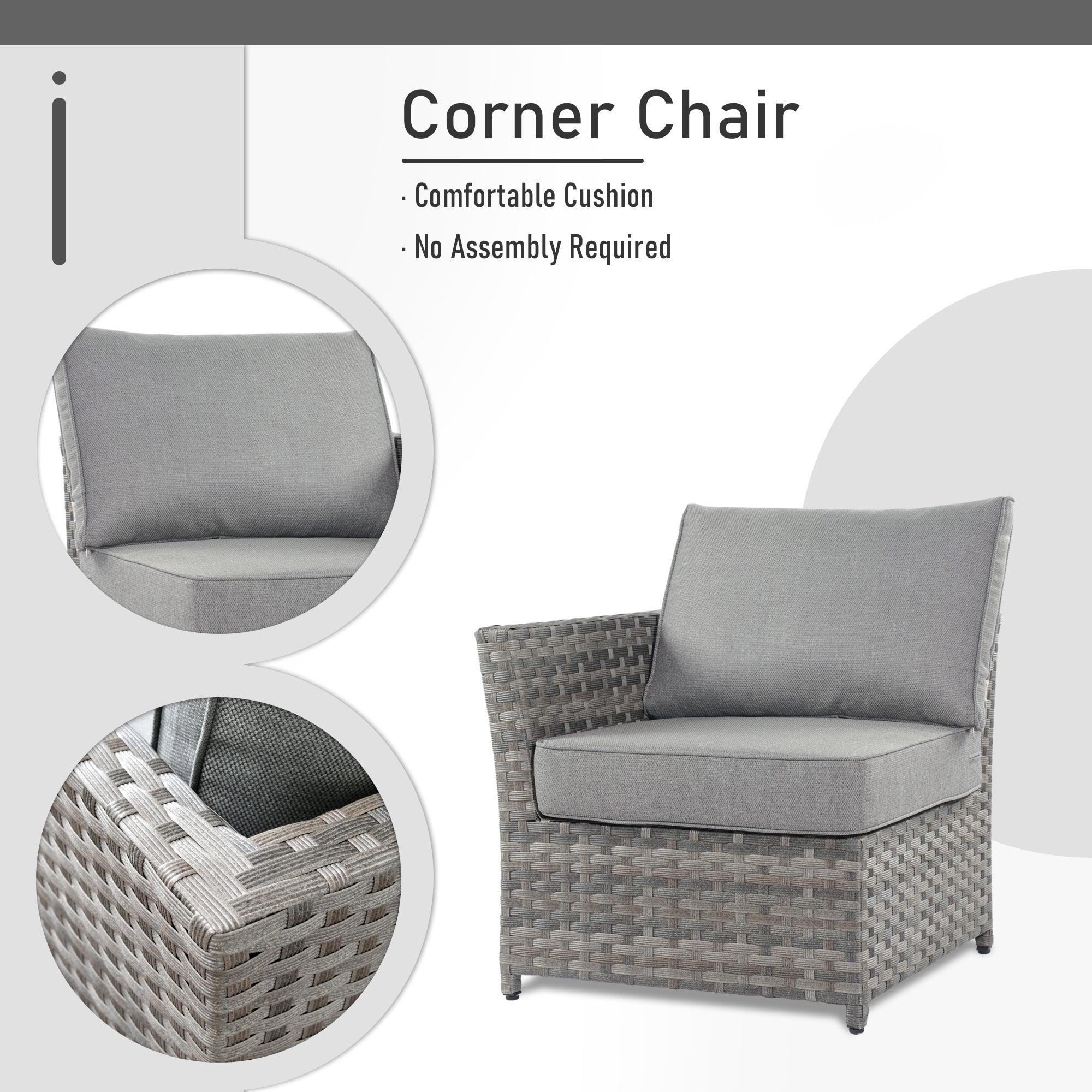 OVIOS Patio Furniture Set 10-Piece include 42"Fire Pit Table,New Rimaru Series