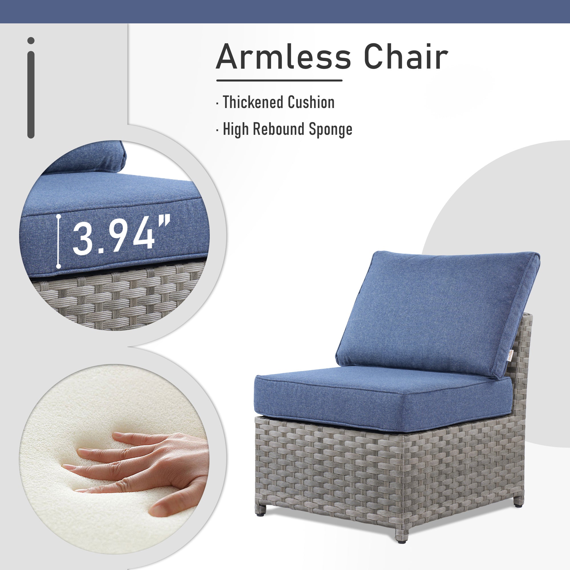 OVIOS Patio Furniture Set 10-Piece include 42"Fire Pit Table,New Rimaru Series