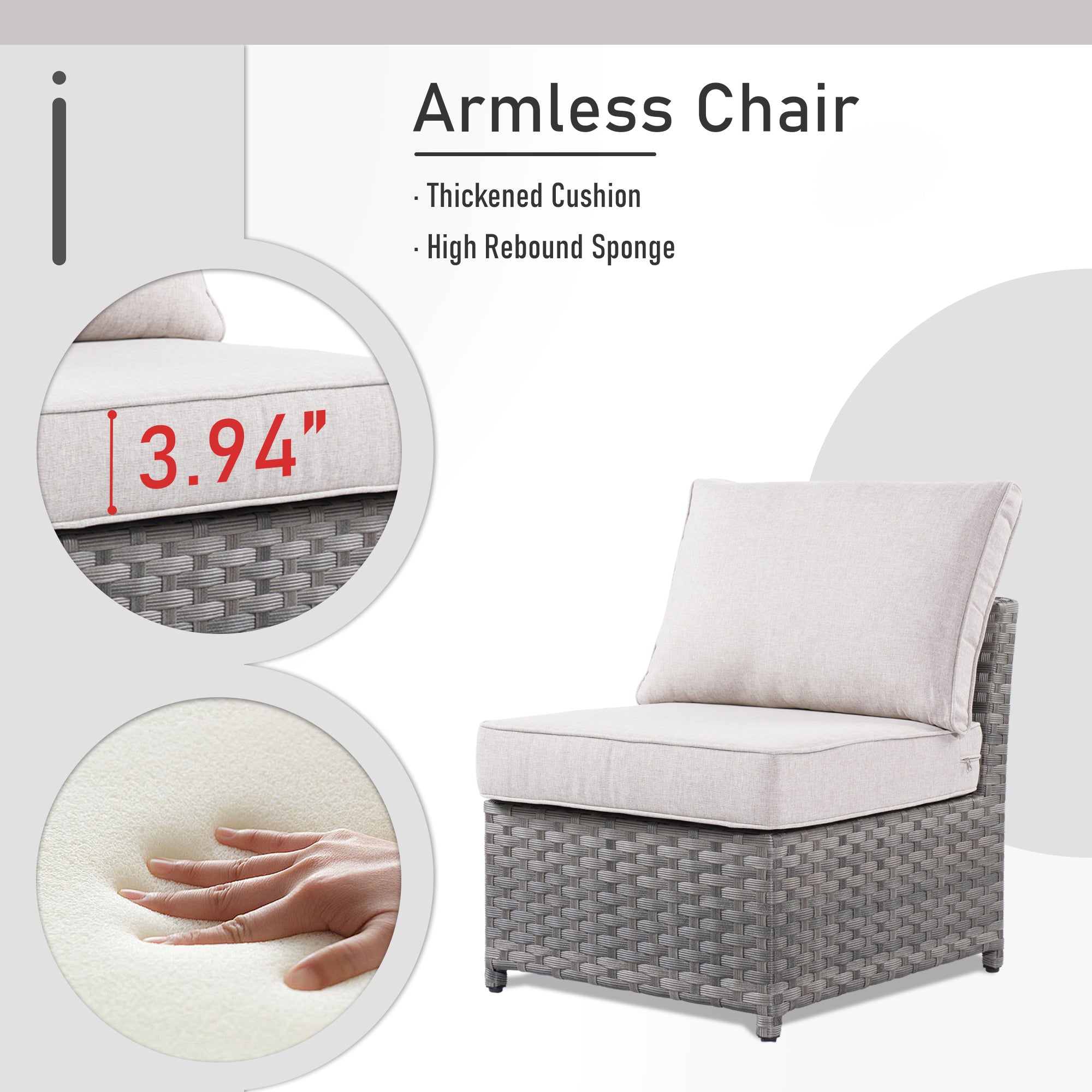 OVIOS Patio Furniture Set 10-Piece include 42"Fire Pit Table,New Rimaru Series