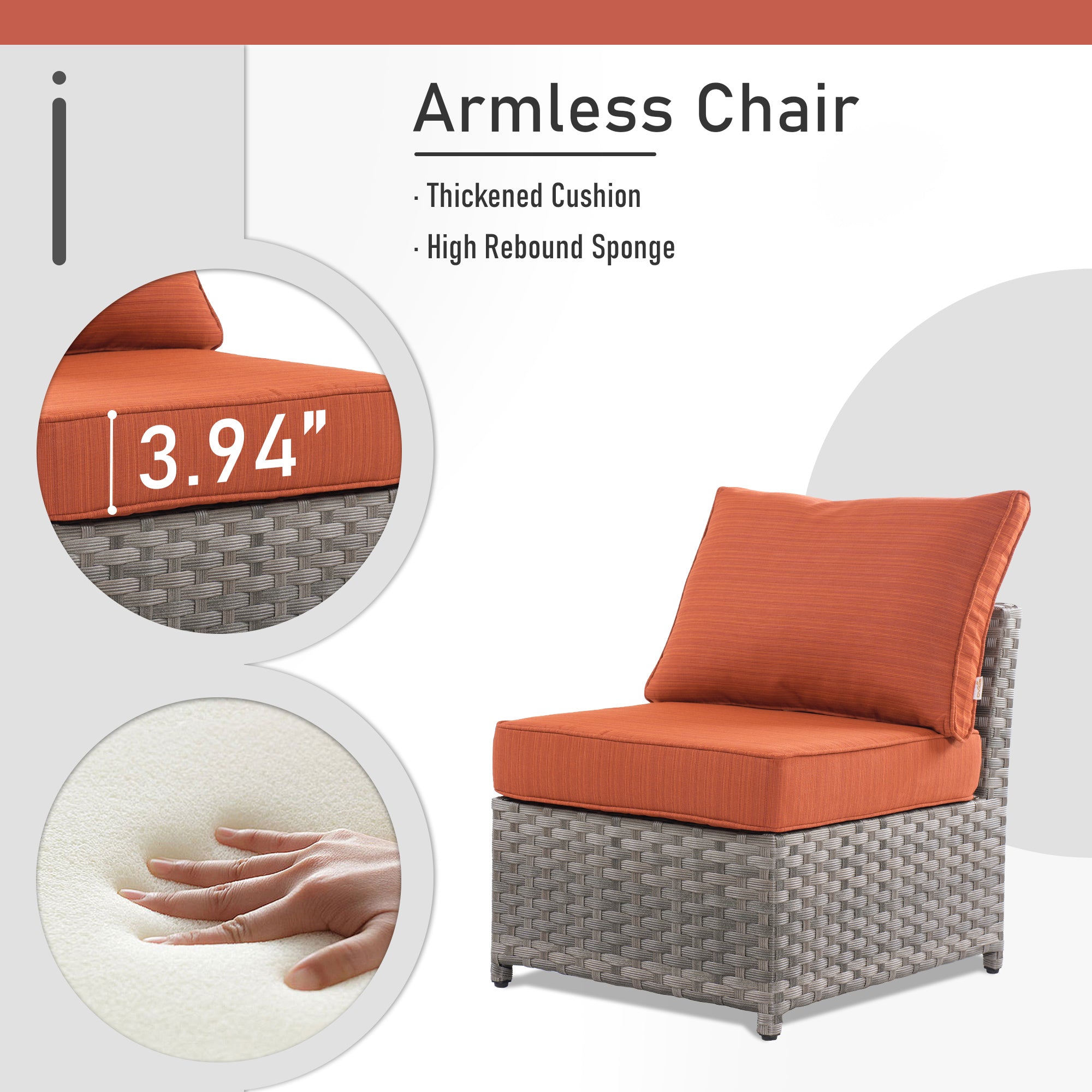 OVIOS Patio Furniture Set 10-Piece include 42"Fire Pit Table,New Rimaru Series