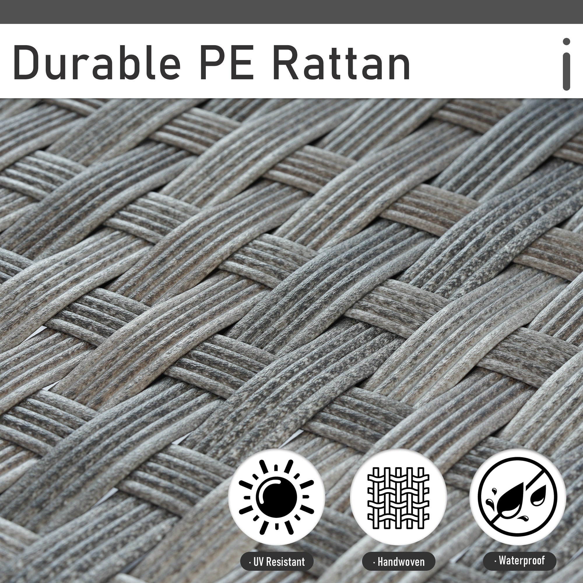 OVIOS Patio Furniture Set 10-Piece include 42"Fire Pit Table,New Rimaru Series