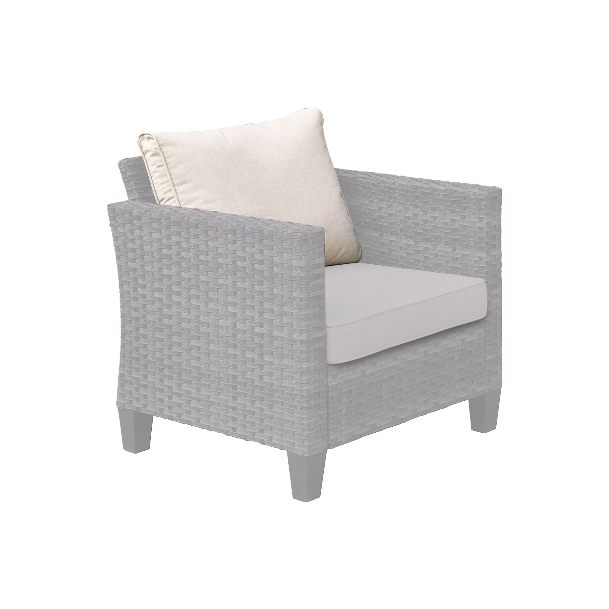 OVIOS Vultros Series Replacement Seat, Back, Ottoman Cushion (Refer to the Dimension in Description)