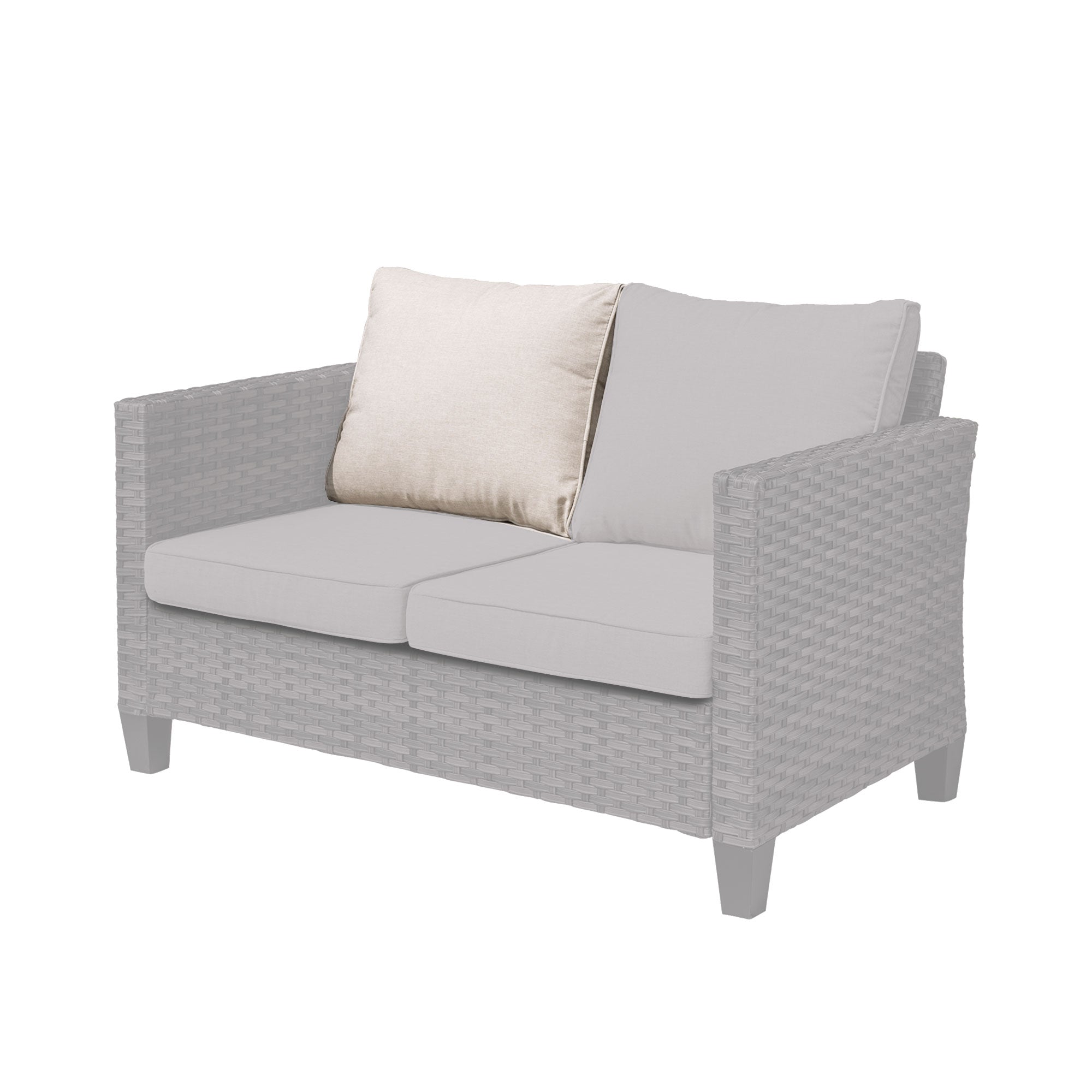 OVIOS Vultros Series Replacement Seat, Back, Ottoman Cushion (Refer to the Dimension in Description)