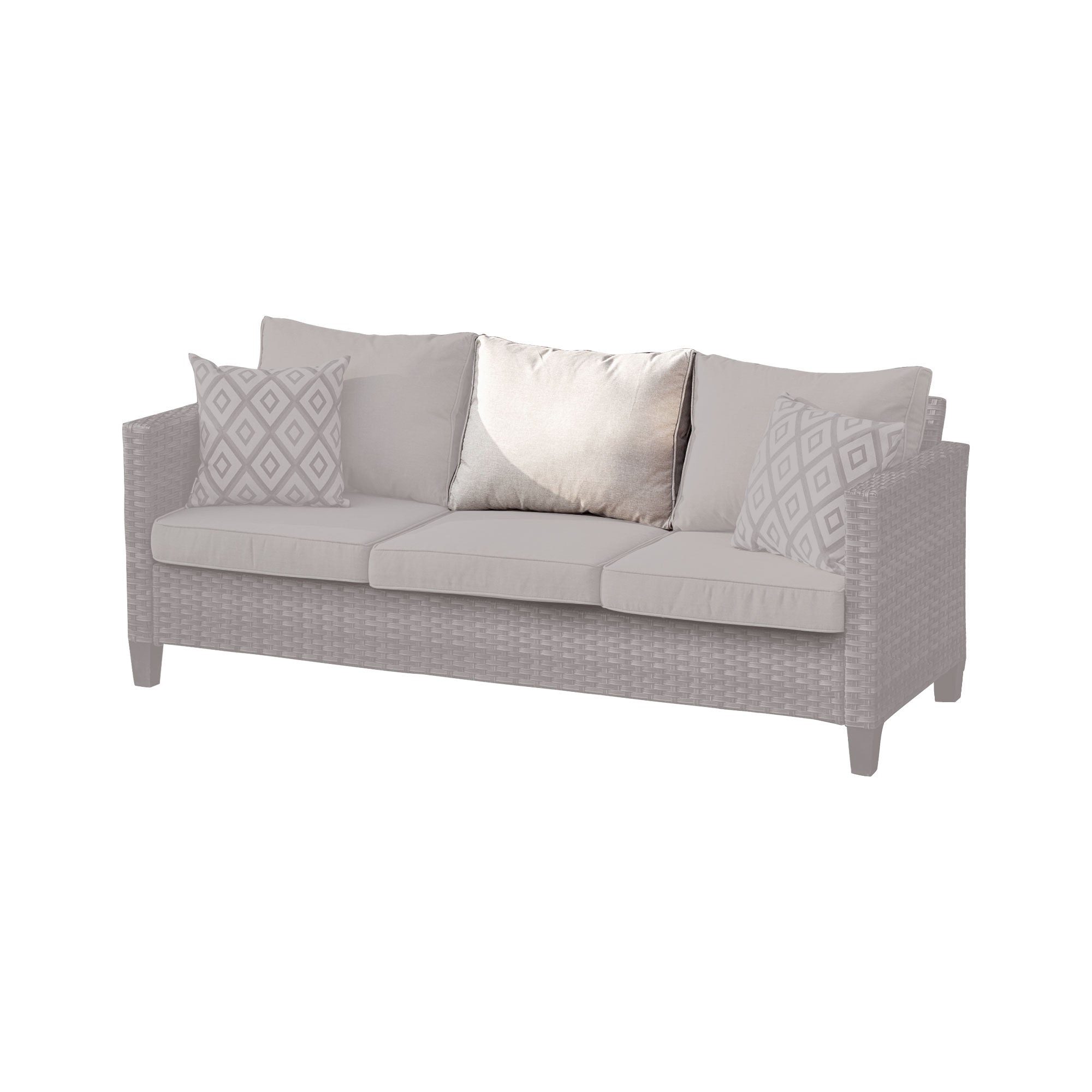 OVIOS Vultros Series Replacement Seat, Back, Ottoman Cushion (Refer to the Dimension in Description)