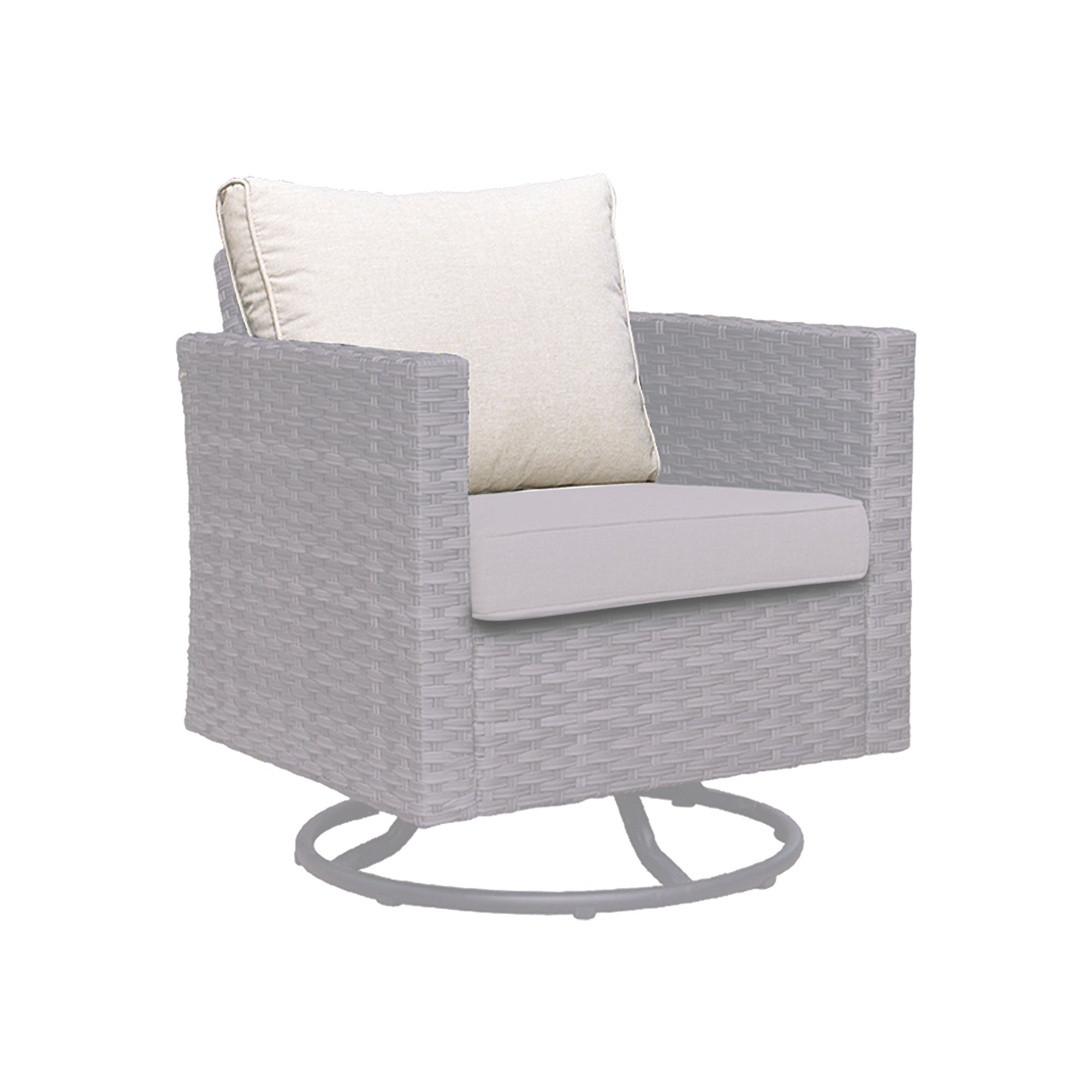 OVIOS Vultros Series Replacement Seat, Back, Ottoman Cushion (Refer to the Dimension in Description)