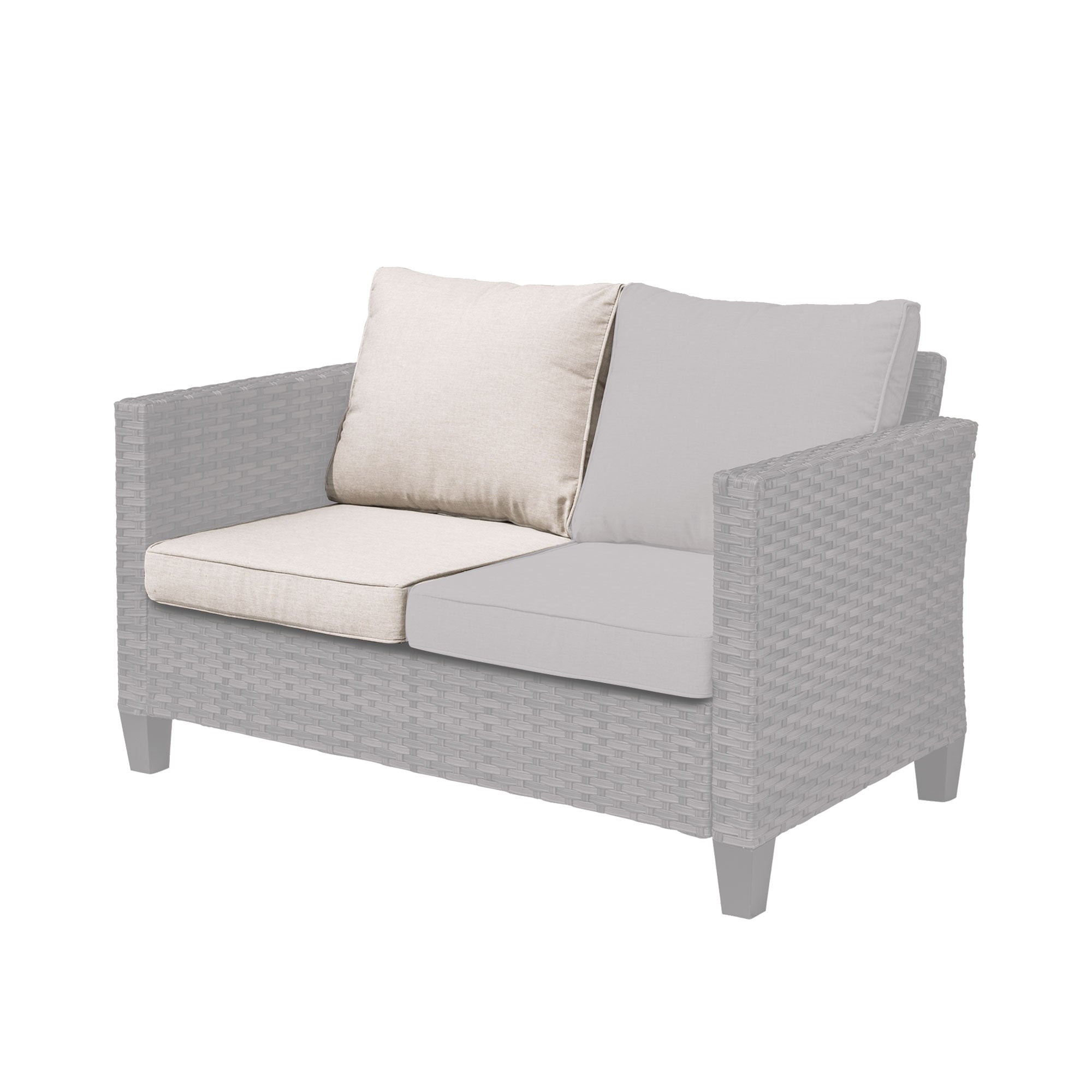 OVIOS Vultros Series Replacement Seat, Back, Ottoman Cushion (Refer to the Dimension in Description)