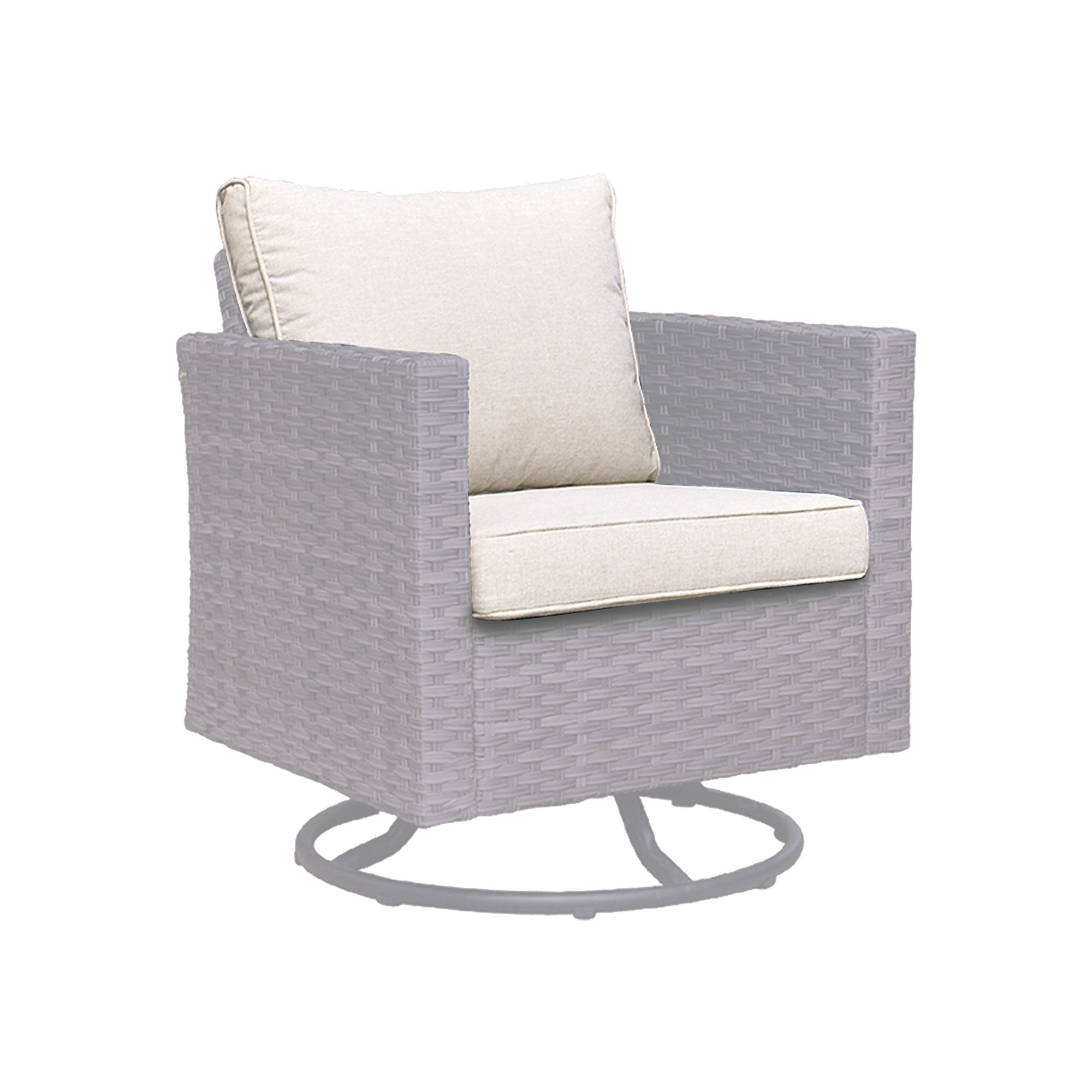 OVIOS Vultros Series Replacement Seat, Back, Ottoman Cushion (Refer to the Dimension in Description)