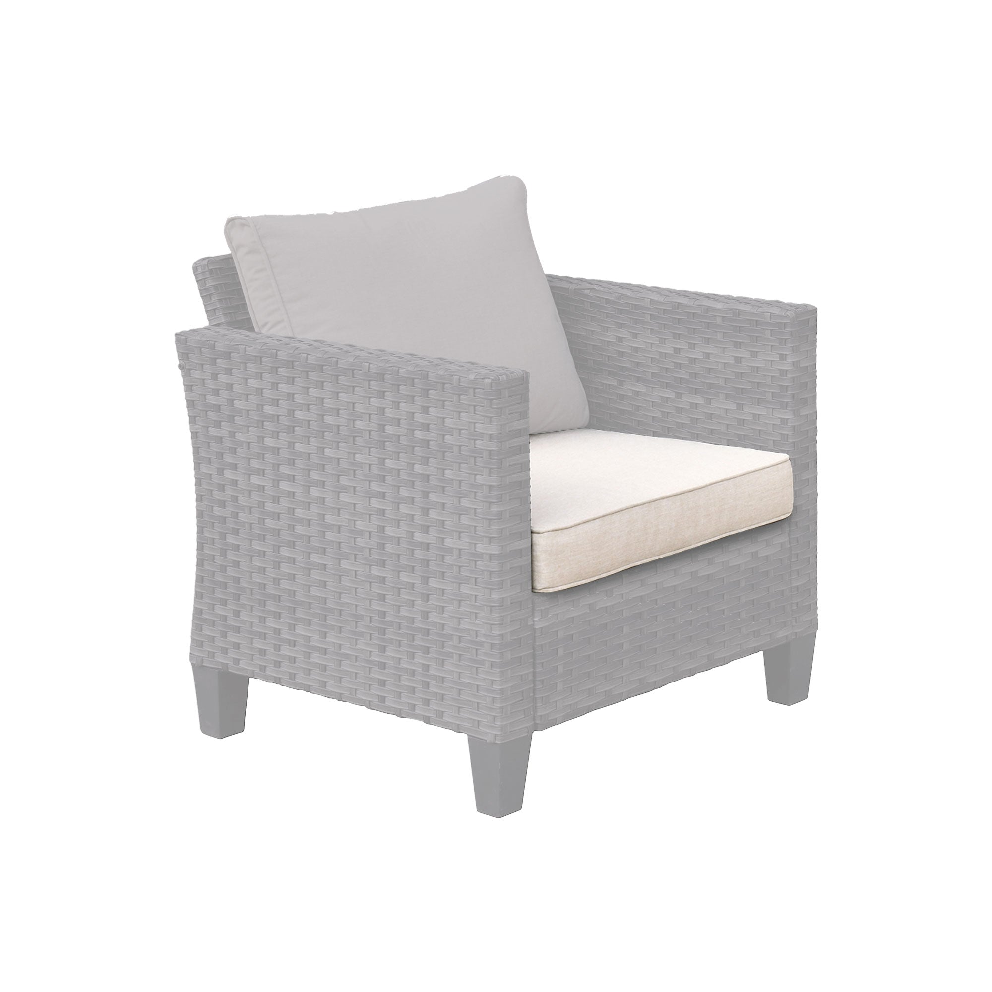 OVIOS Vultros Series Replacement Seat, Back, Ottoman Cushion (Refer to the Dimension in Description)