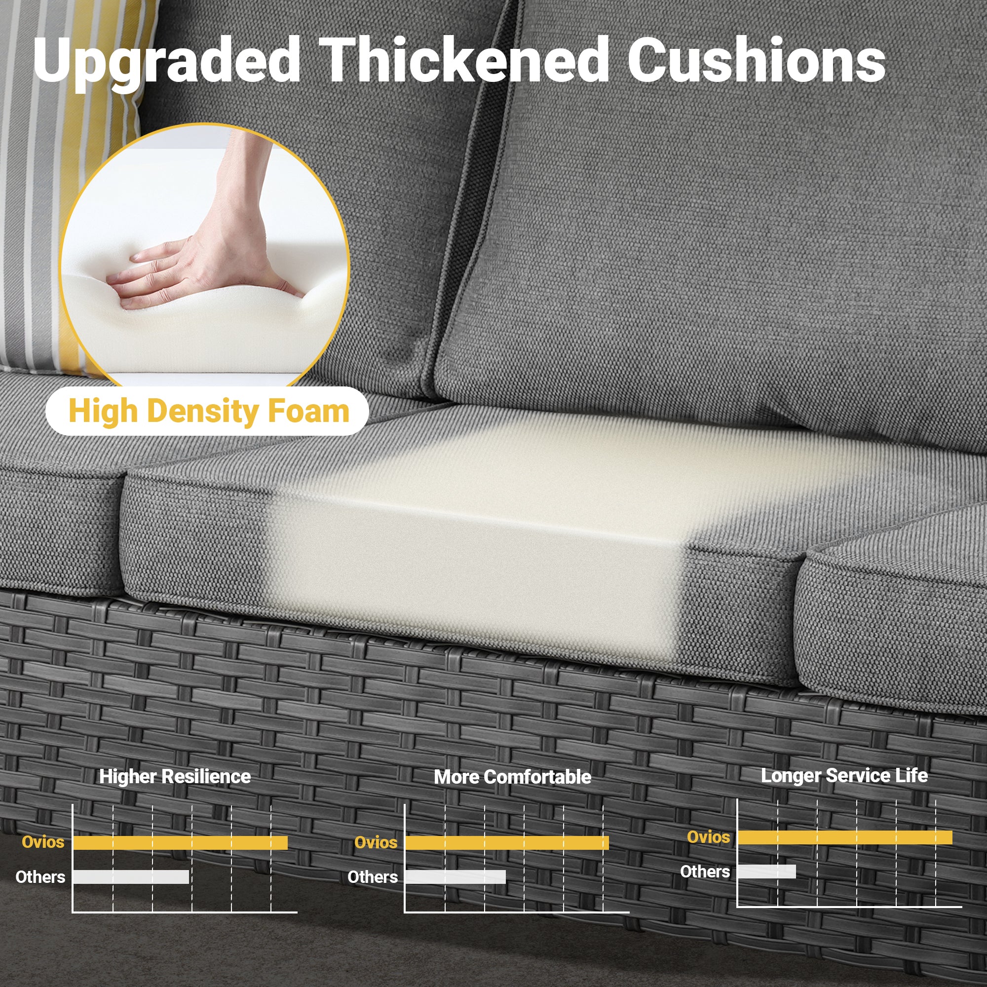 Dark Grey Cushion
