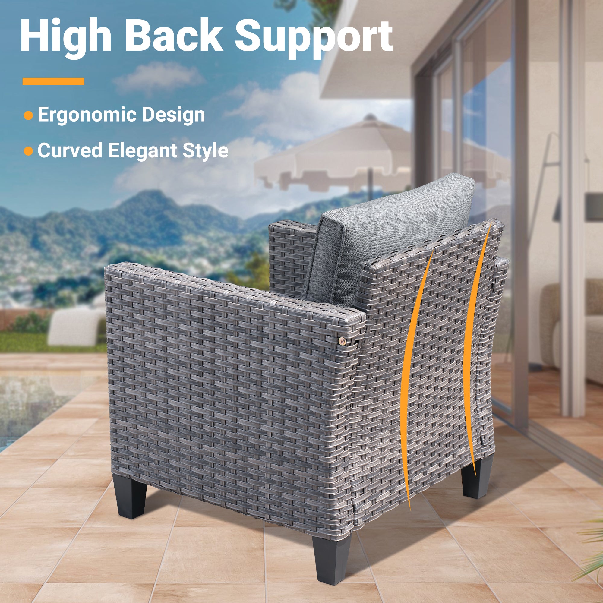 #Color_Grey Wicker Dark Grey Cushion|#Finish_Light Grey Wicker A