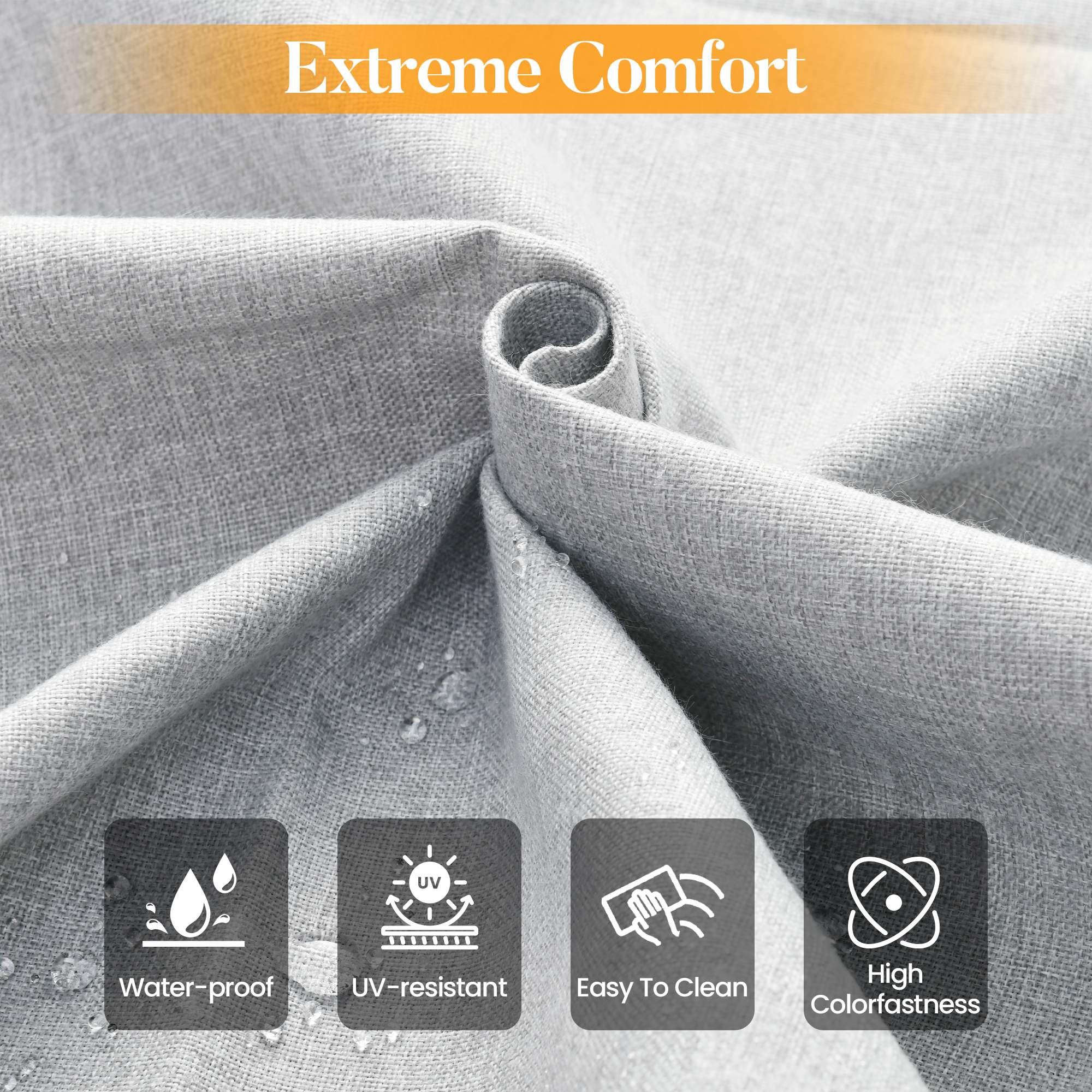 OVIOS Outdoor Patio Furniture Set with Wicker Sofa Loveseat Ottomans and Rocking Chairs