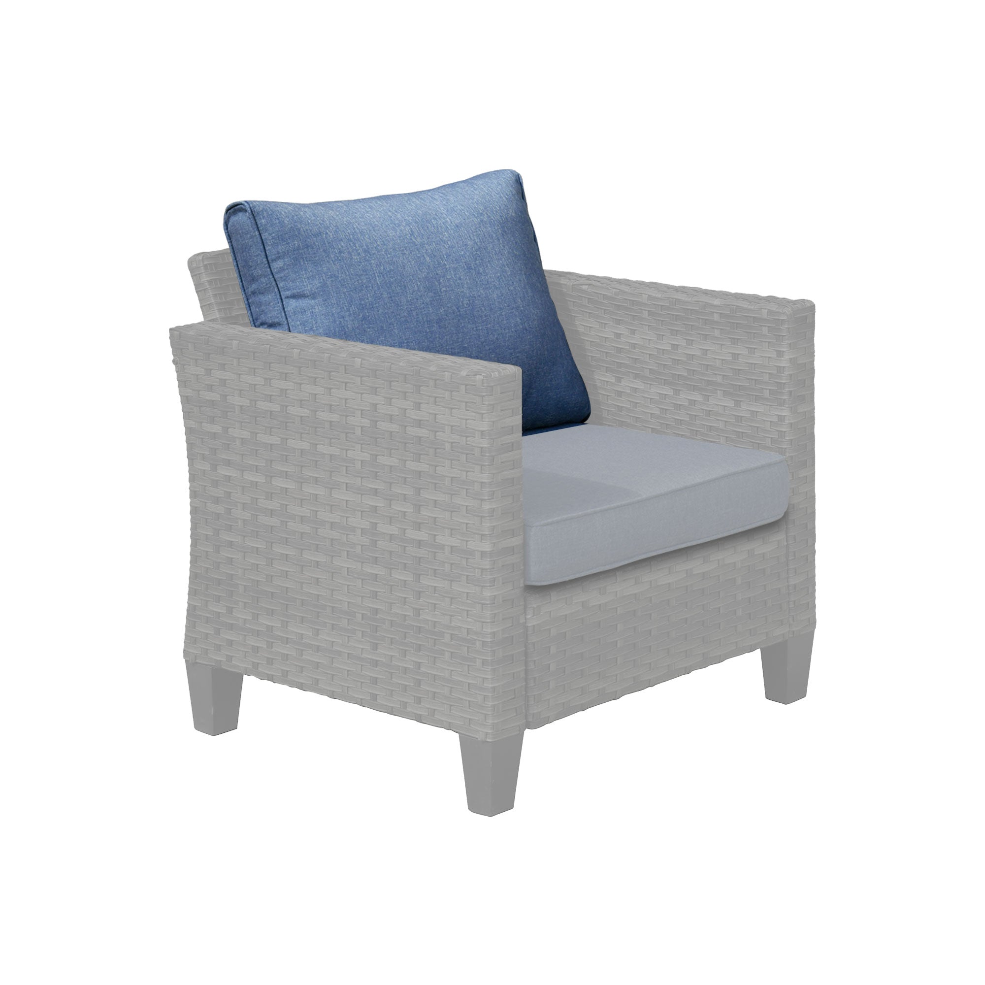 OVIOS Vultros Series Replacement Seat, Back, Ottoman Cushion (Refer to the Dimension in Description)