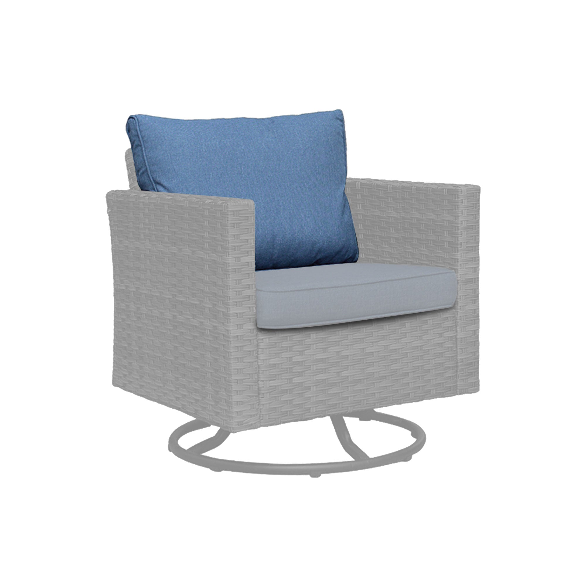 OVIOS Vultros Series Replacement Seat, Back, Ottoman Cushion (Refer to the Dimension in Description)