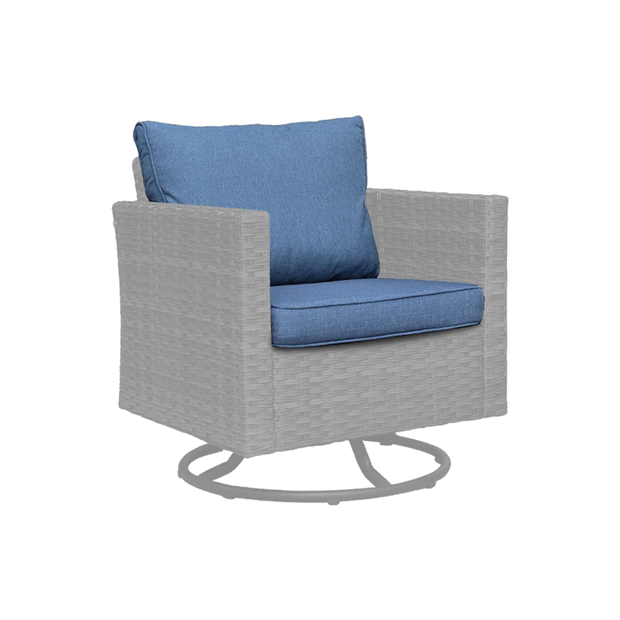 OVIOS Vultros Series Replacement Seat, Back, Ottoman Cushion (Refer to the Dimension in Description)