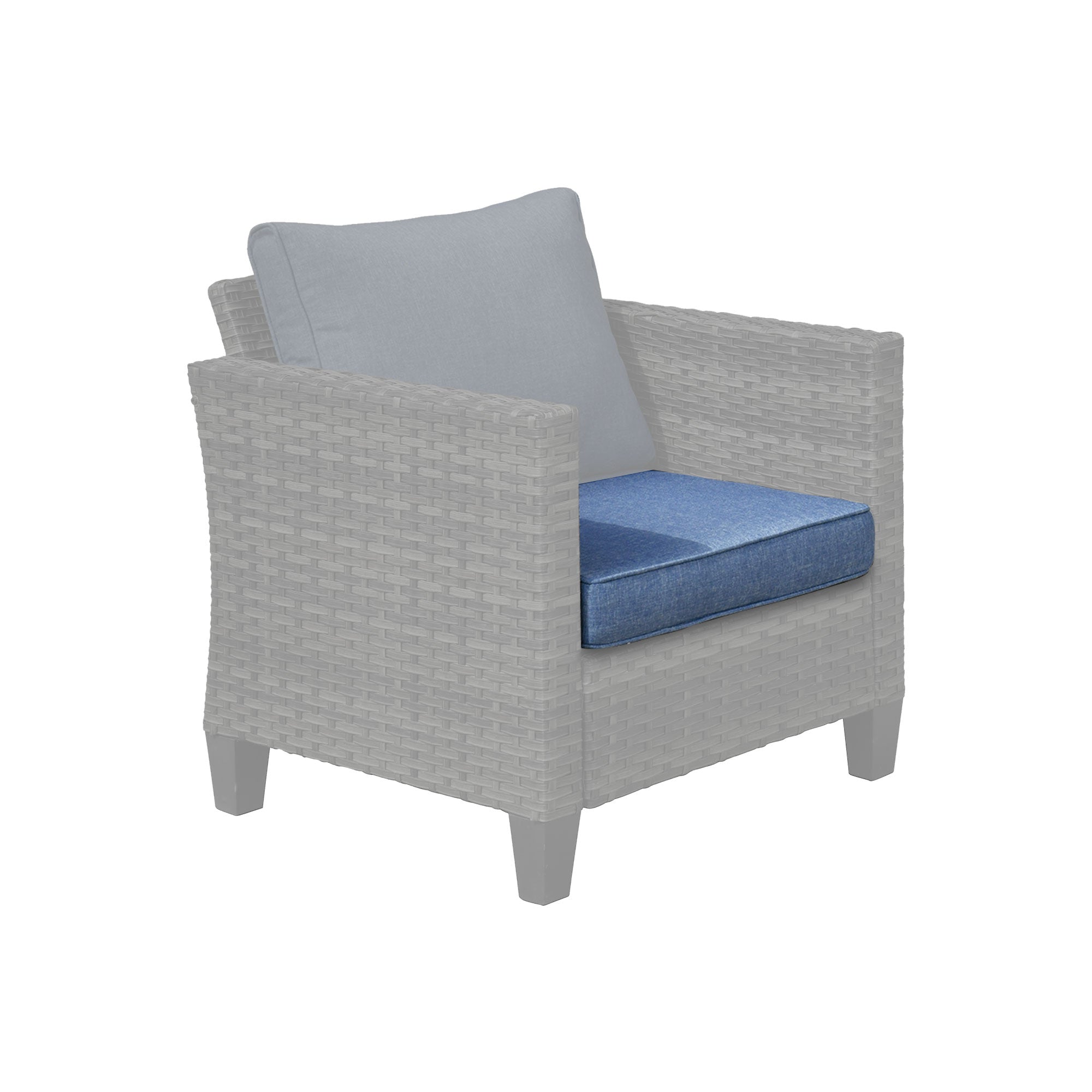 OVIOS Vultros Series Replacement Seat, Back, Ottoman Cushion (Refer to the Dimension in Description)