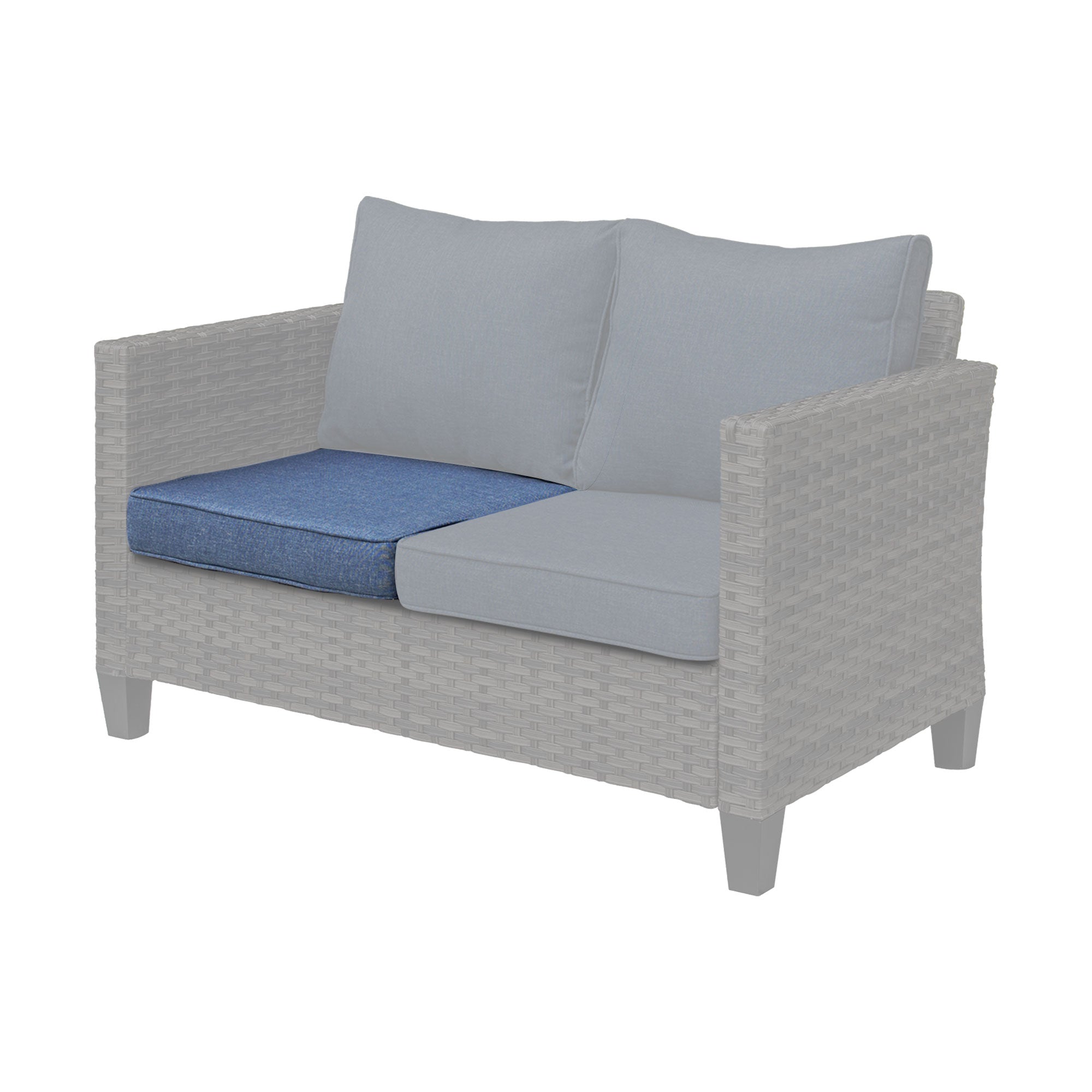 OVIOS Vultros Series Replacement Seat, Back, Ottoman Cushion (Refer to the Dimension in Description)