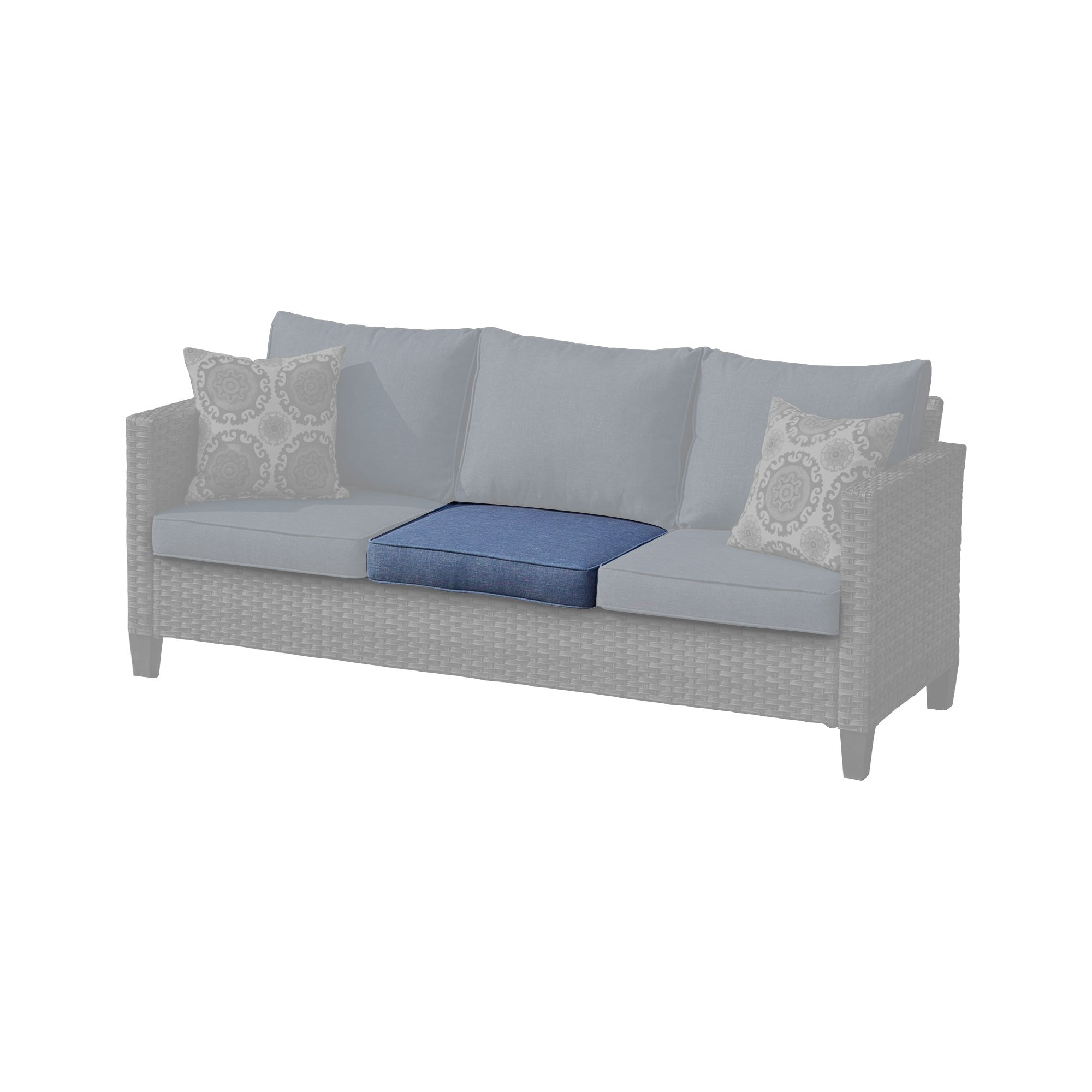 OVIOS Vultros Series Replacement Seat, Back, Ottoman Cushion (Refer to the Dimension in Description)