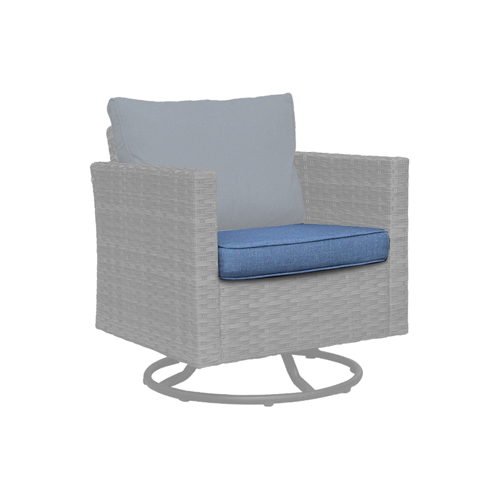 OVIOS Vultros Series Replacement Seat, Back, Ottoman Cushion (Refer to the Dimension in Description)