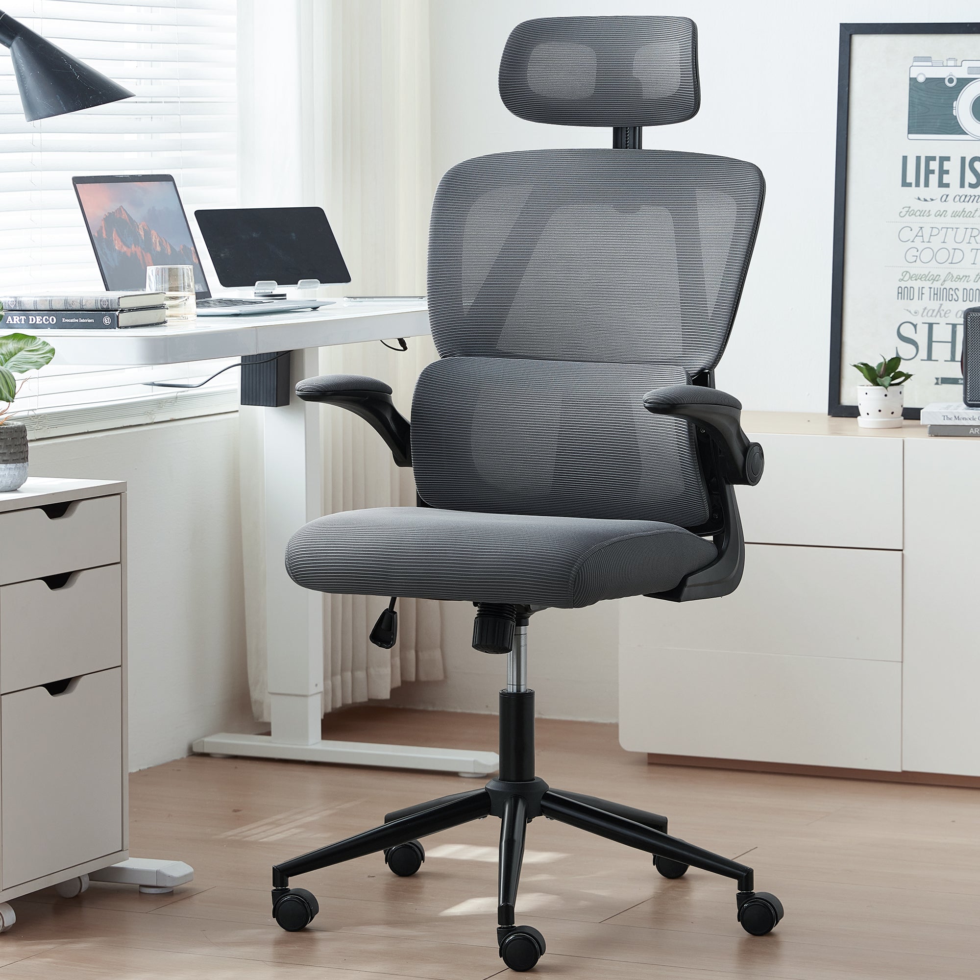 Ovios Office Chair, Ergonomic High Back,Lumbar Support