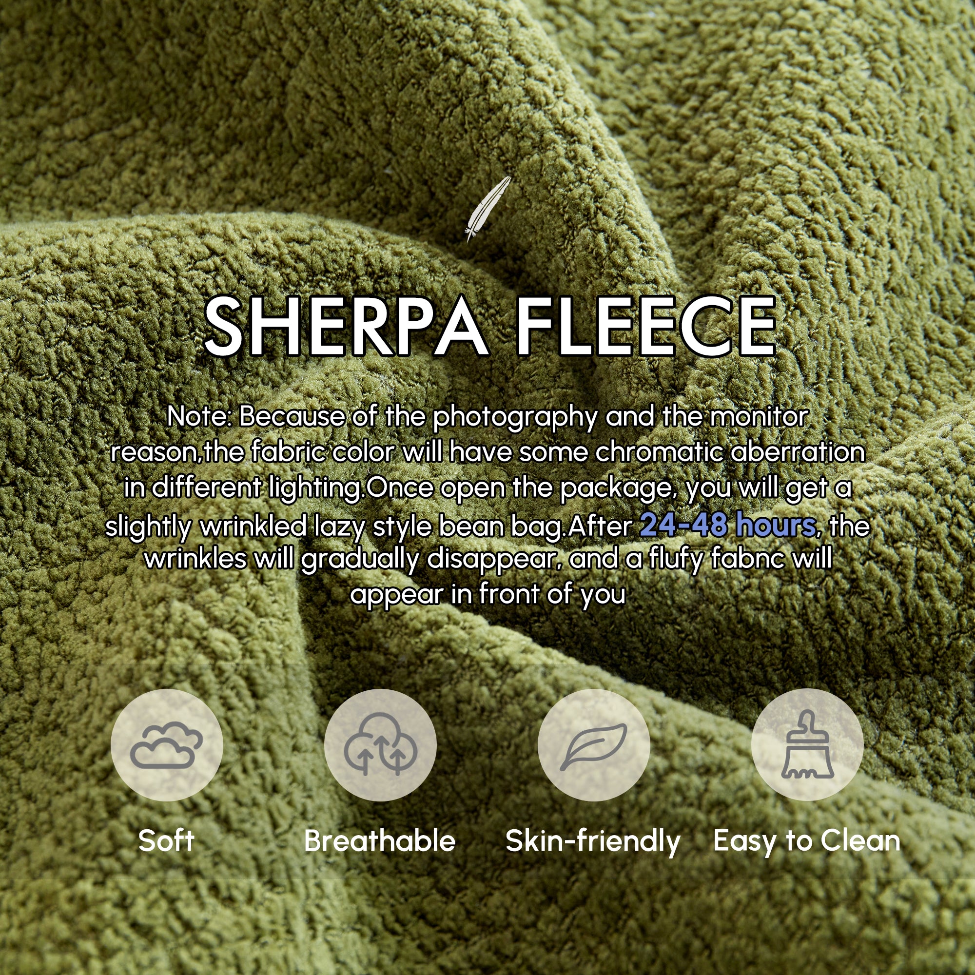 OVIOS 67" Chaise Lounge Chair with Cup Holders