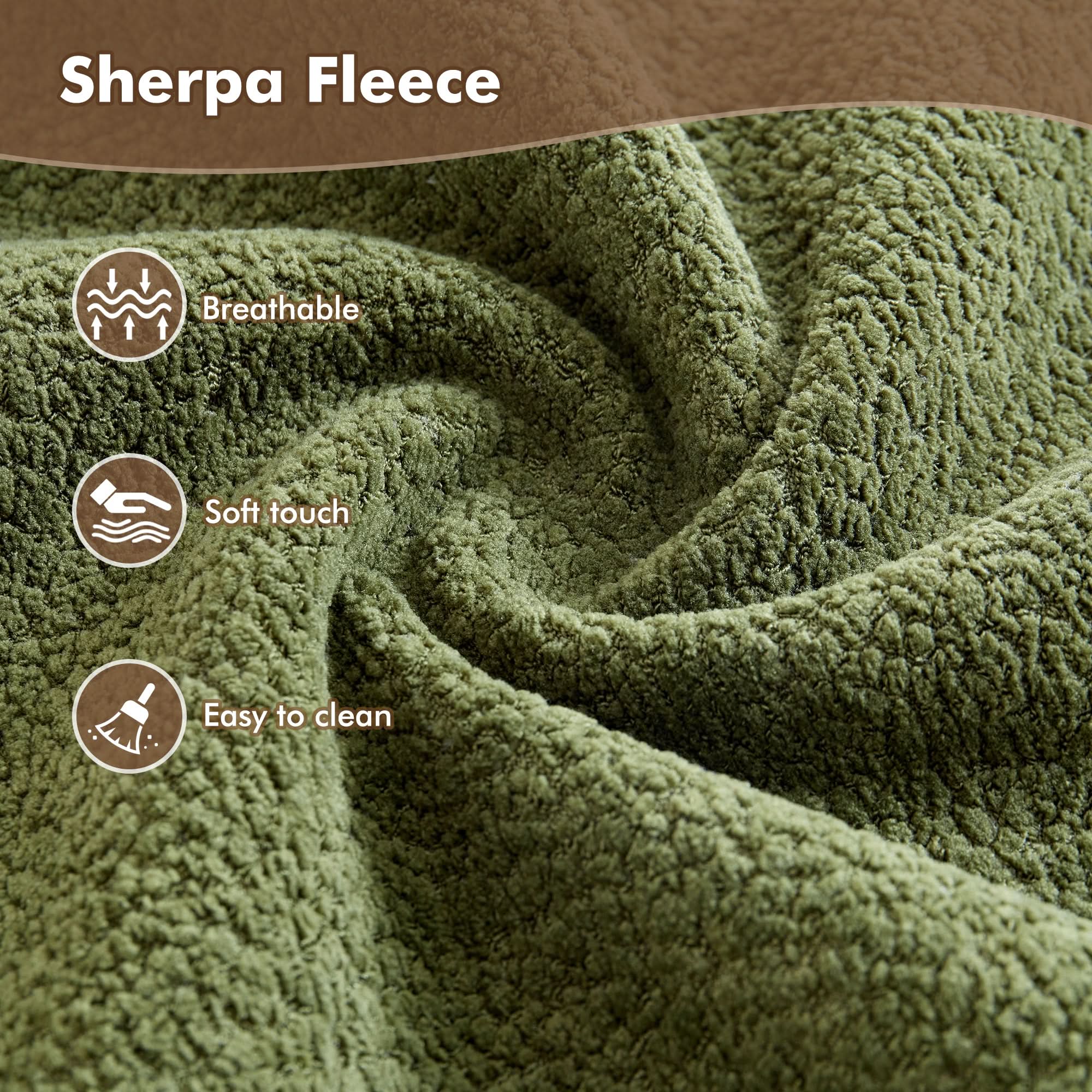 OVIOS Boneless Chaise Lounge,Luxurious Faux Fur, No Assembly Required